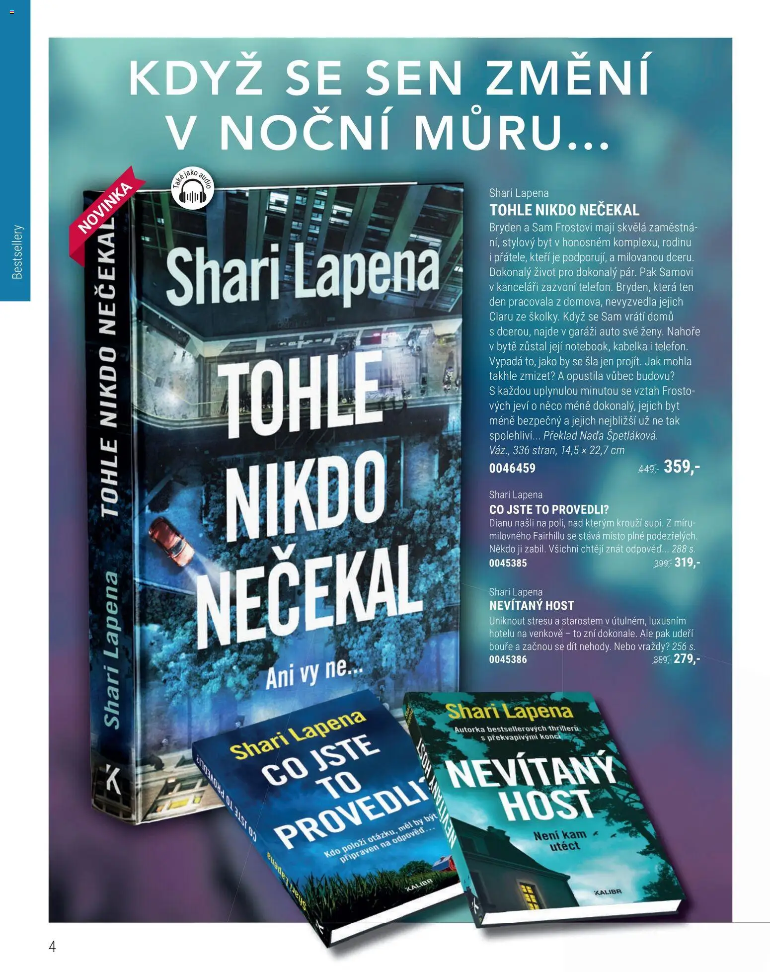 Luxor leták od 01.09.2026 | Strana: 4 | Produkty: Kabelka, Šťáva