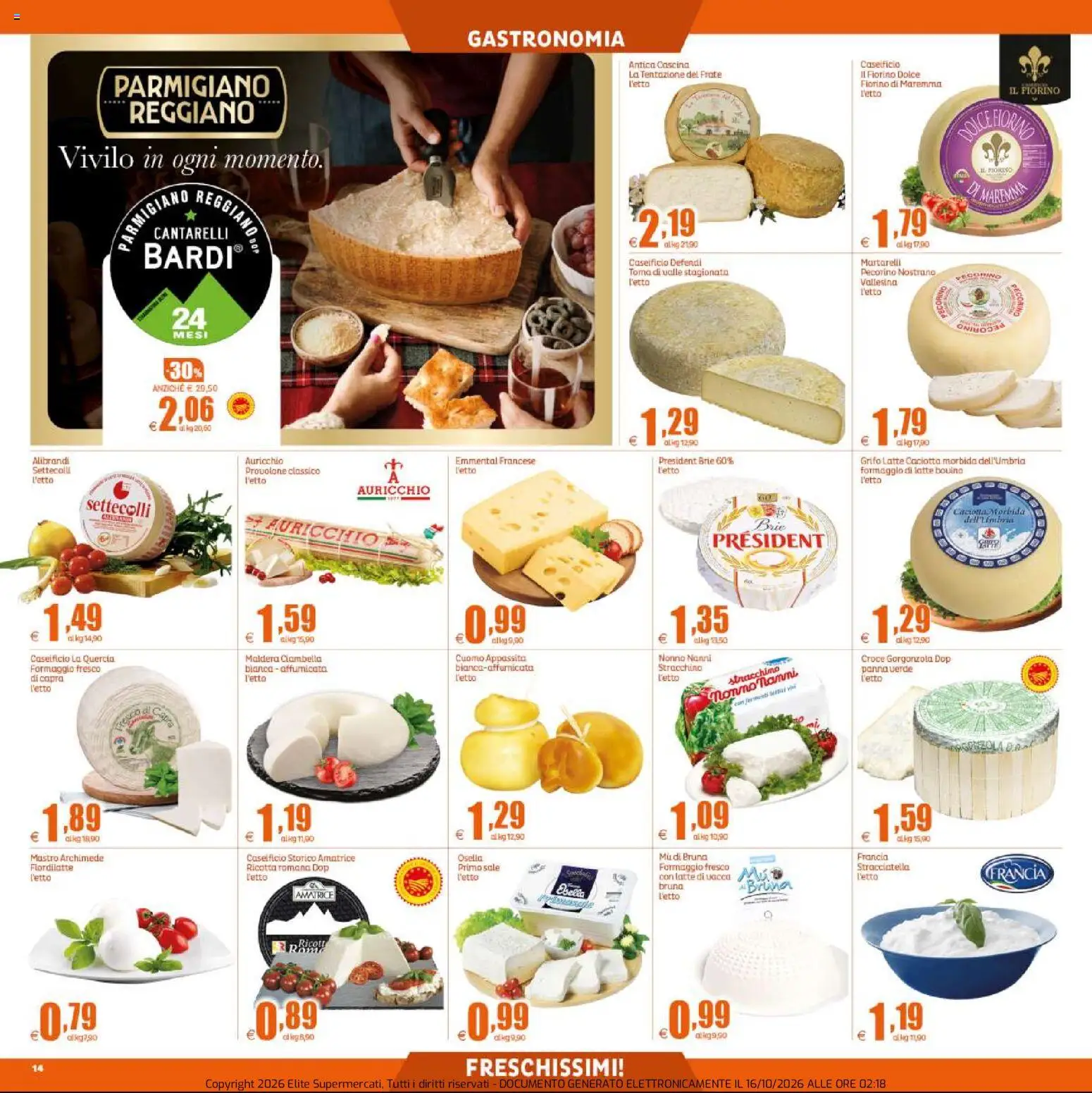 Volantino Elite Supermercati del 16/10/2026 | Pagina: 14