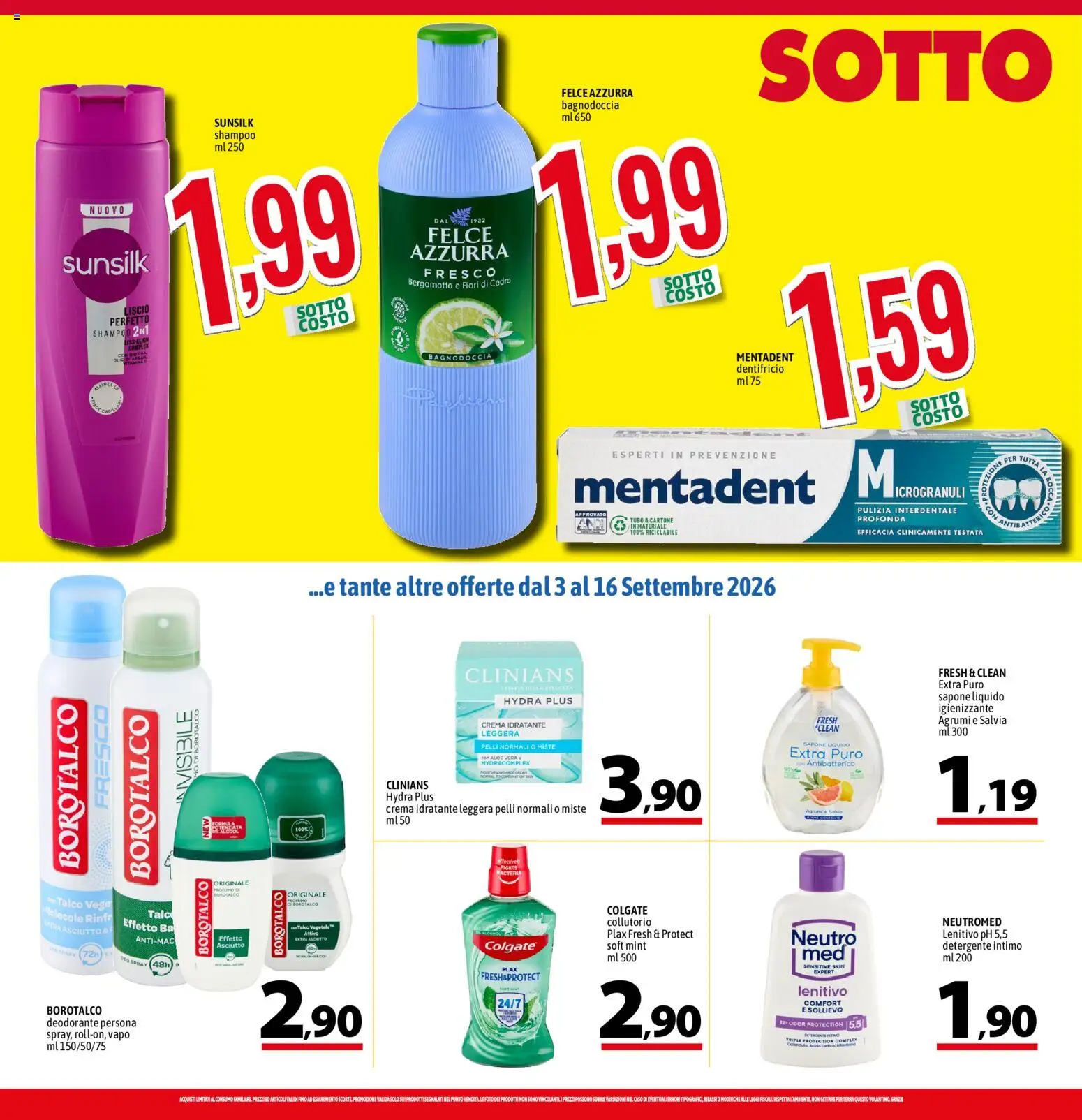 Volantino A&O del 03/09/2026 | Pagina: 4 | Prodotti: Crema, Fiori, Aloe vera, Terra
