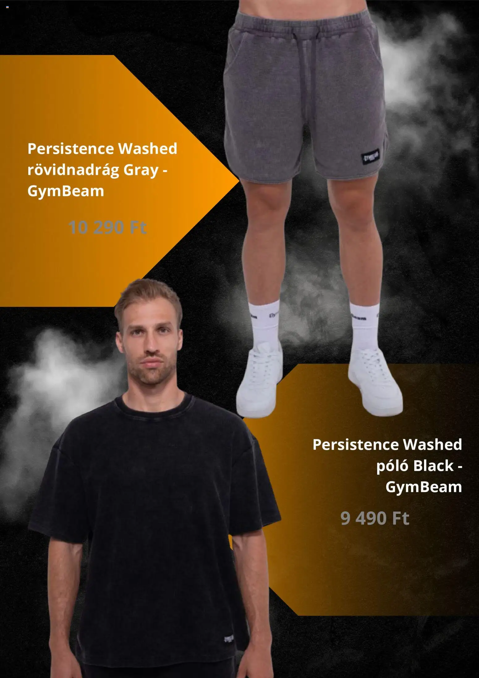 GymBeam akciós ujság - amely érvényes a következő dátumtól: 2026.08.24. | Oldal: 3 | Termékek: Póló, Rövidnadrág