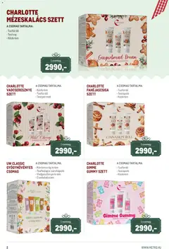 Metro Ajándék megoldások 2026/09-12 - amely érvényes a következő dátumtól: 2026.09.15. | Oldal: 2 | Termékek: Testpermet, Mézeskalács, Kézkrém, Tusfürdő