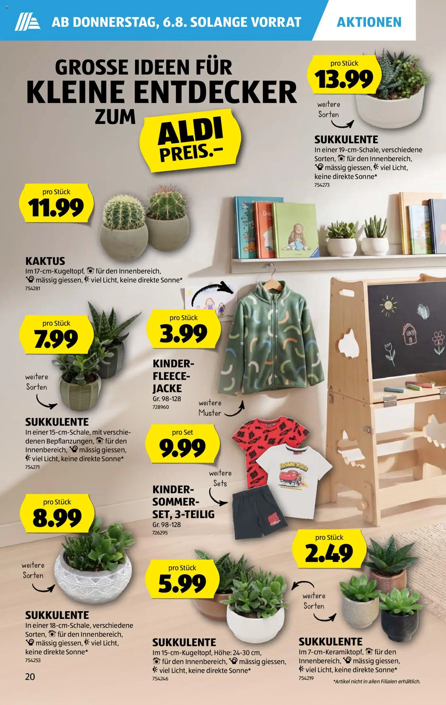 Aldi aktionen – gültig ab 06.08.2026 | Seite: 20 | Produkte: Jacke