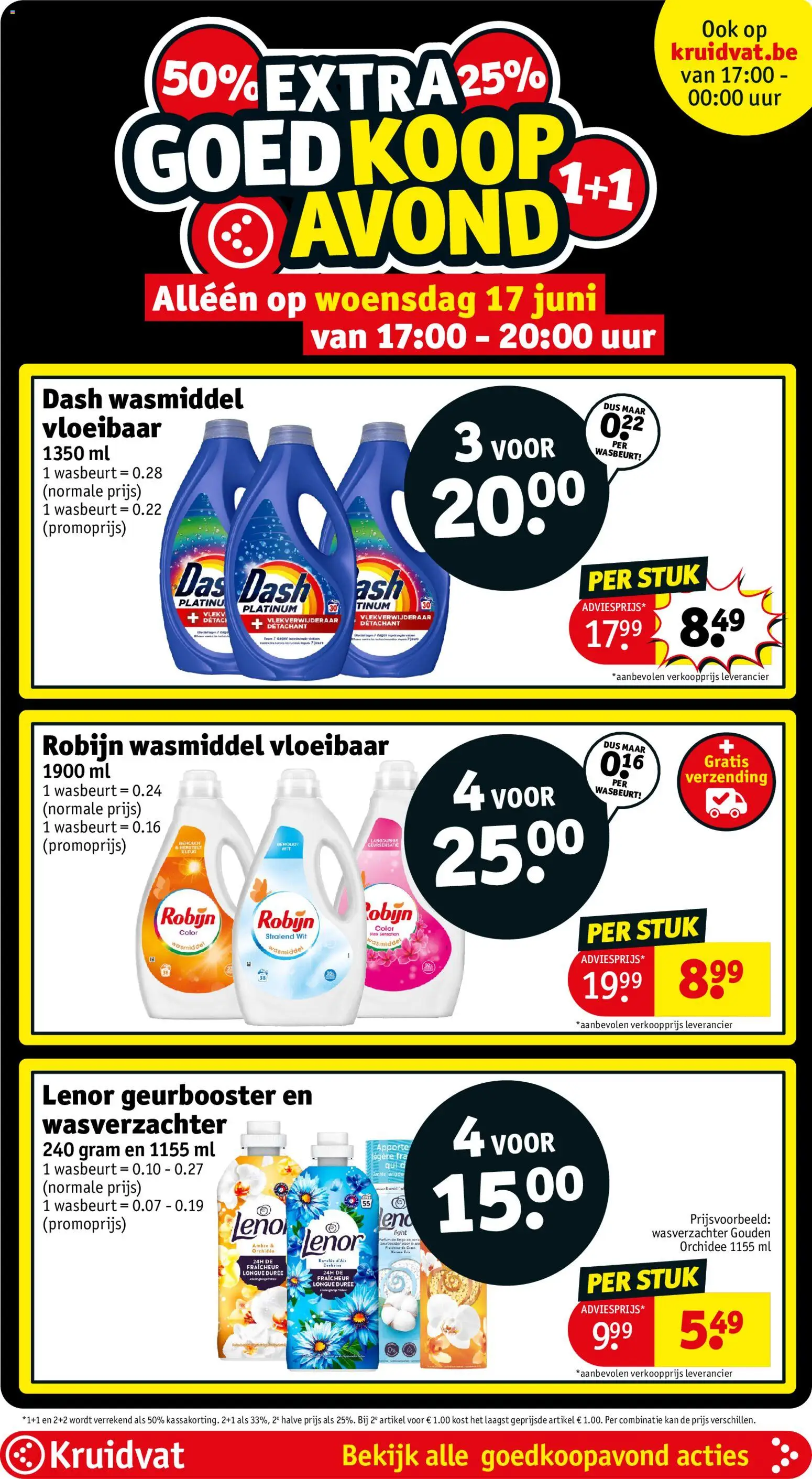 {H1} | Pagina: 11 | Producten: Parfum, Wasverzachter, Robijn, Kan