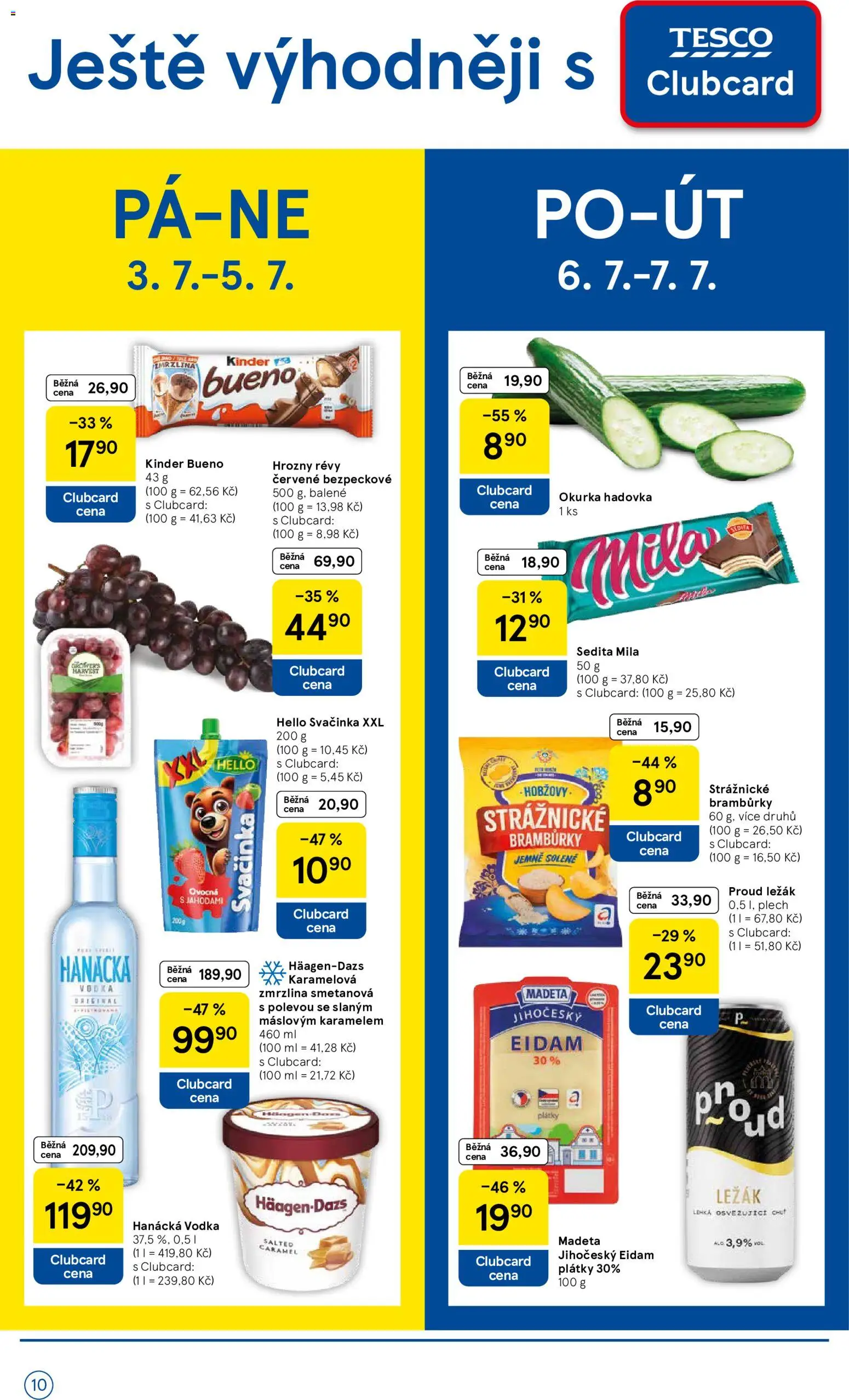 Tesco leták - Supermarket od 01.07.2026 | Strana: 10