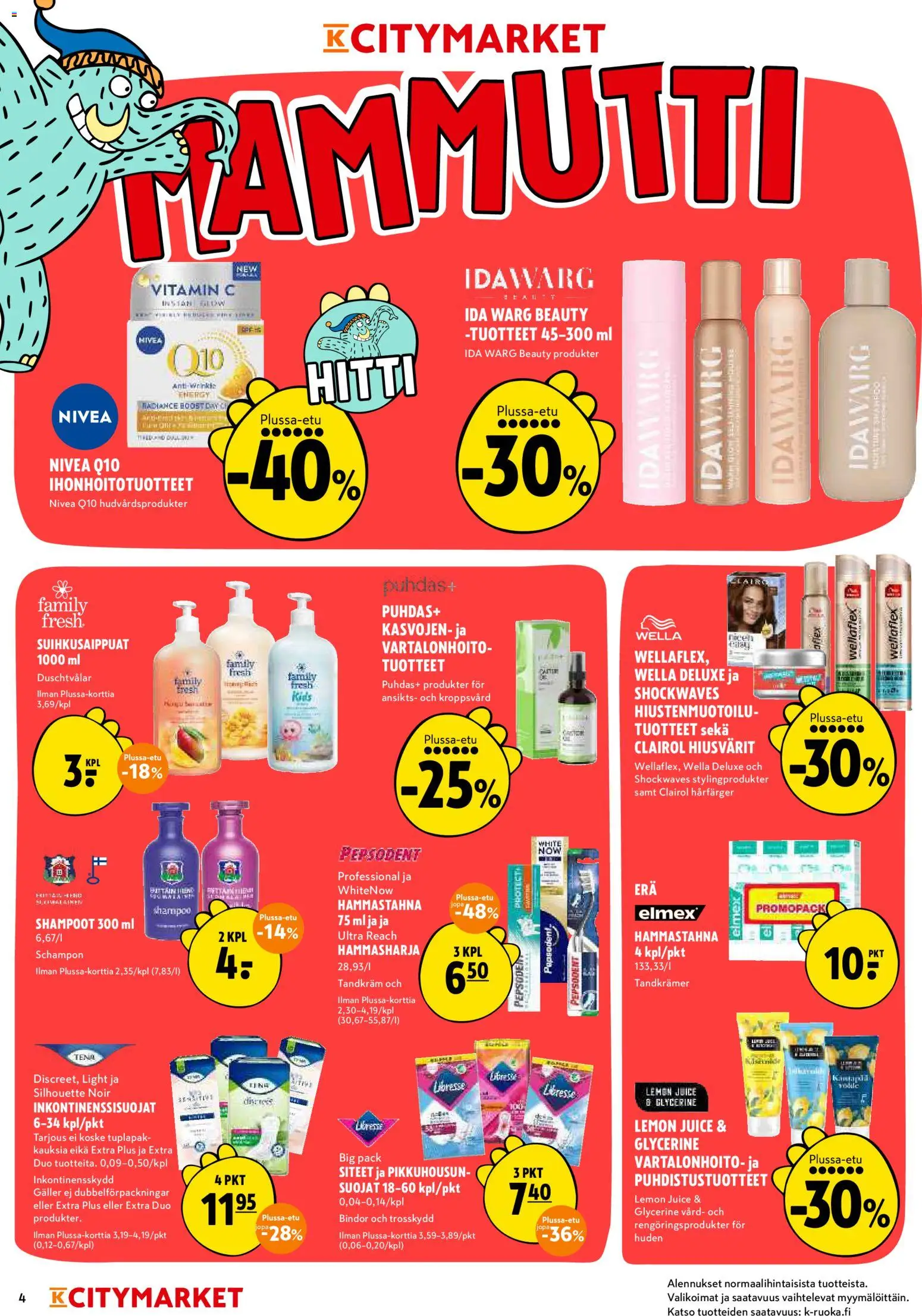 K-Citymarket tarjoukset – voimassa 03/08/2026 alkaen | Sivu: 4