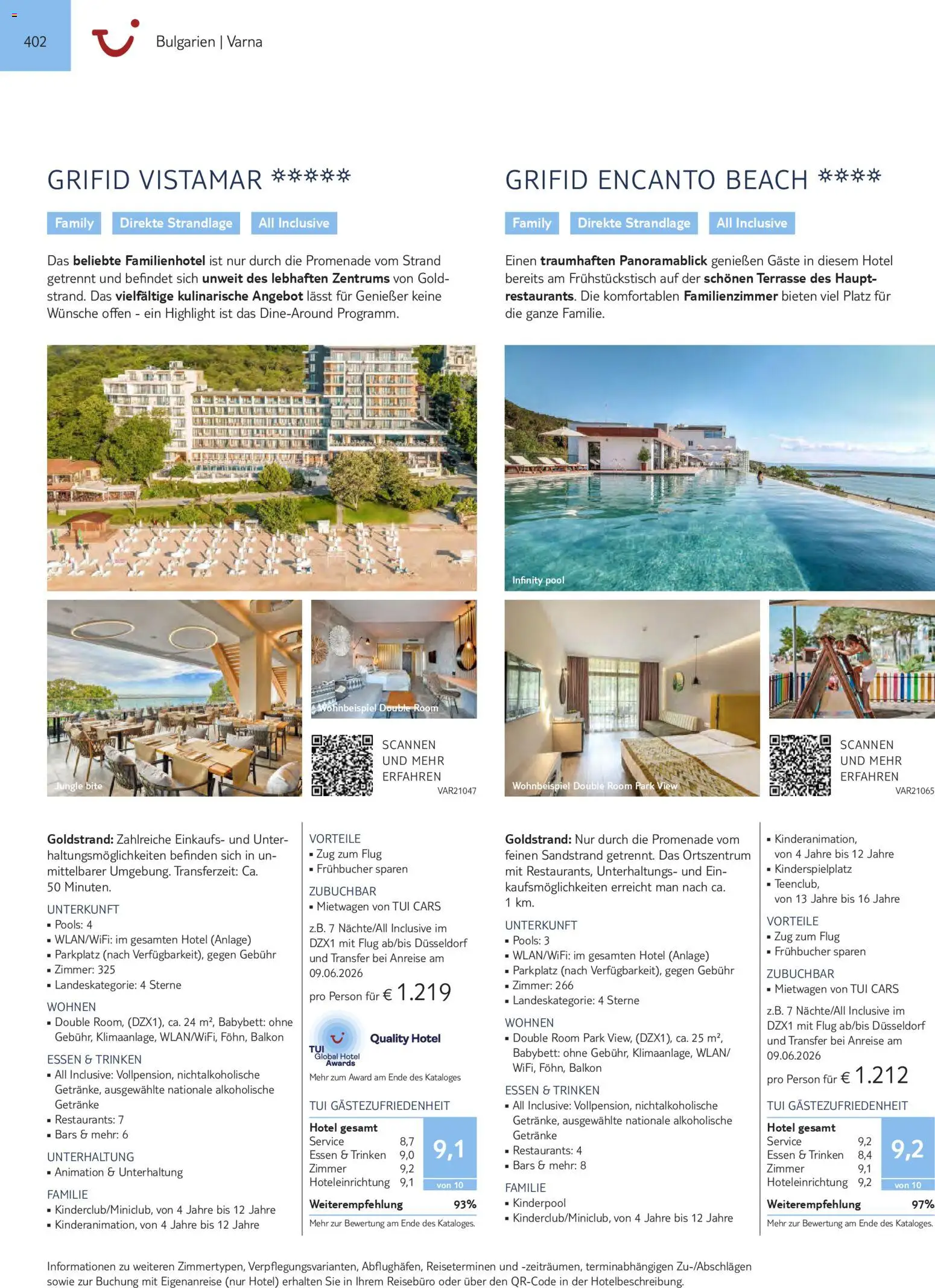TUI Prospekt Südeuropa & Nordafrika 2026/27 – gültig ab 03.03.2026 | Seite: 402 | Produkte: Babybett