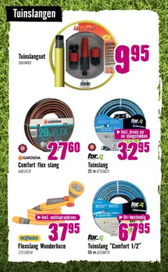 Hornbach folder - Voorbeeld van een folder van Hornbach, geldig van 06.04.2026 | Pagina: 34 | Producten: Tuinslang