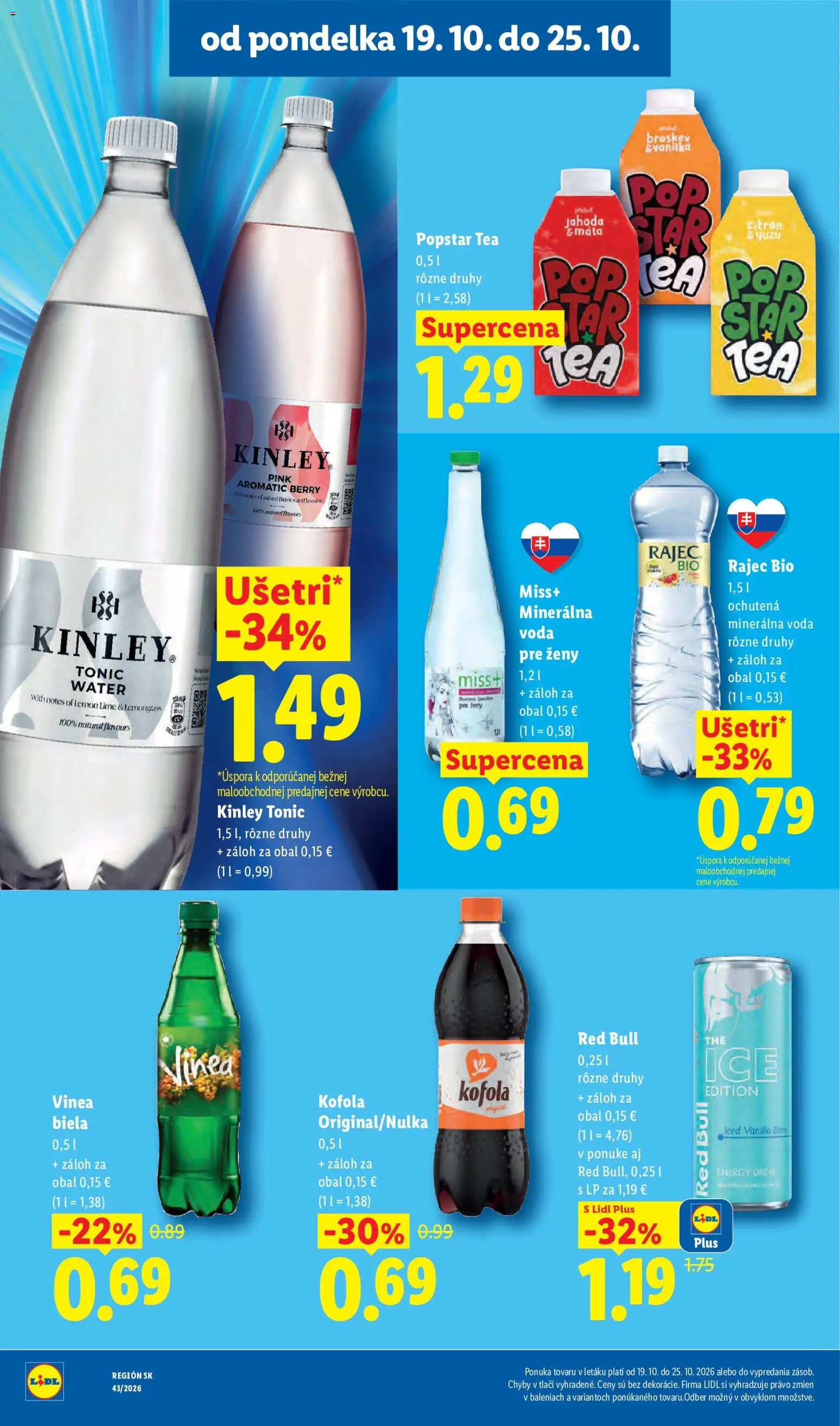 Nové Lidl akcie – leták je platný od 19.10.2026 | Strana: 35