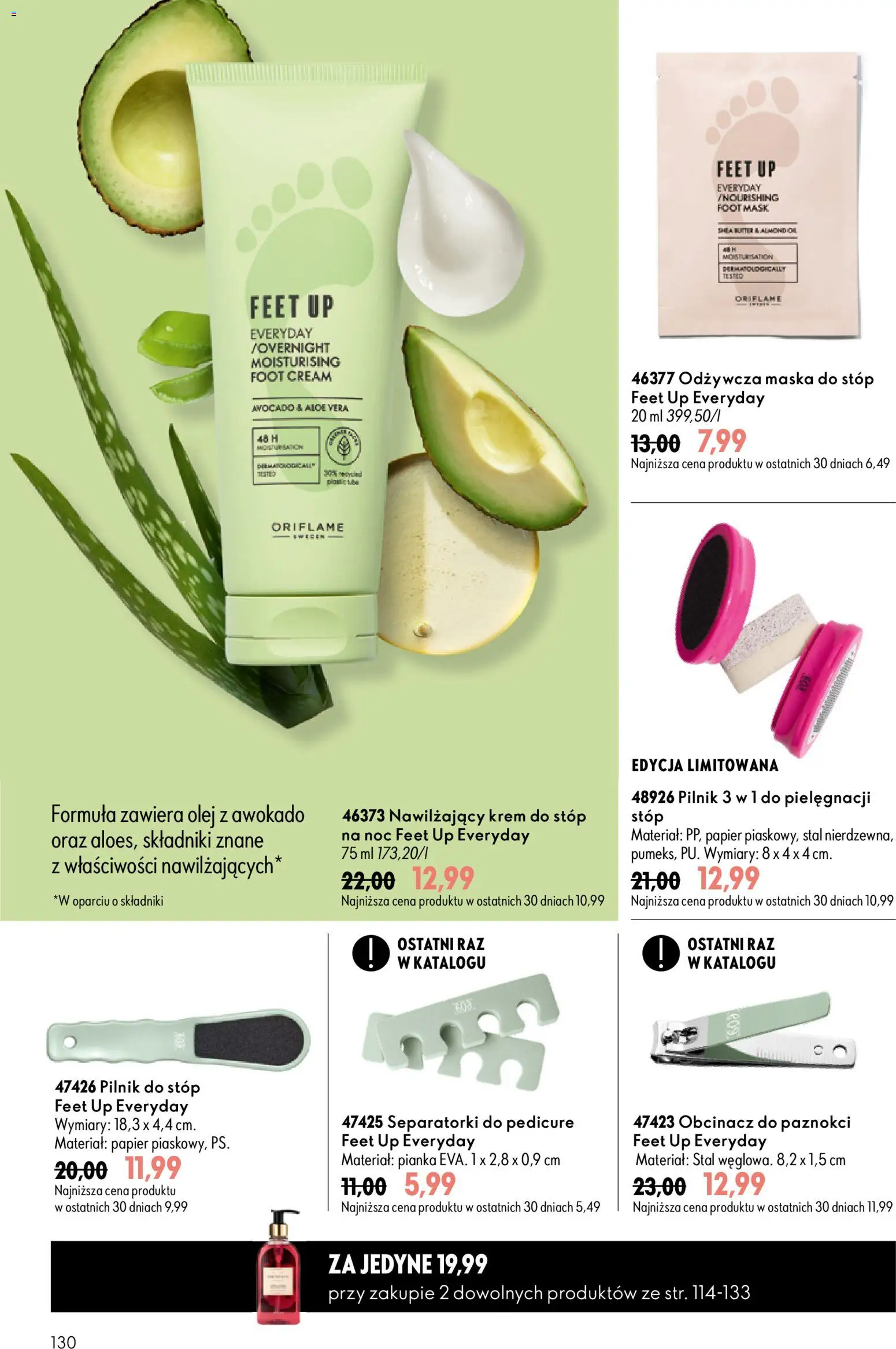 Oriflame Katalog 11 2026 od 29.07.2026 | Strona: 130 | Produkty: Olej z awokado, Olej, Maska, Awokado