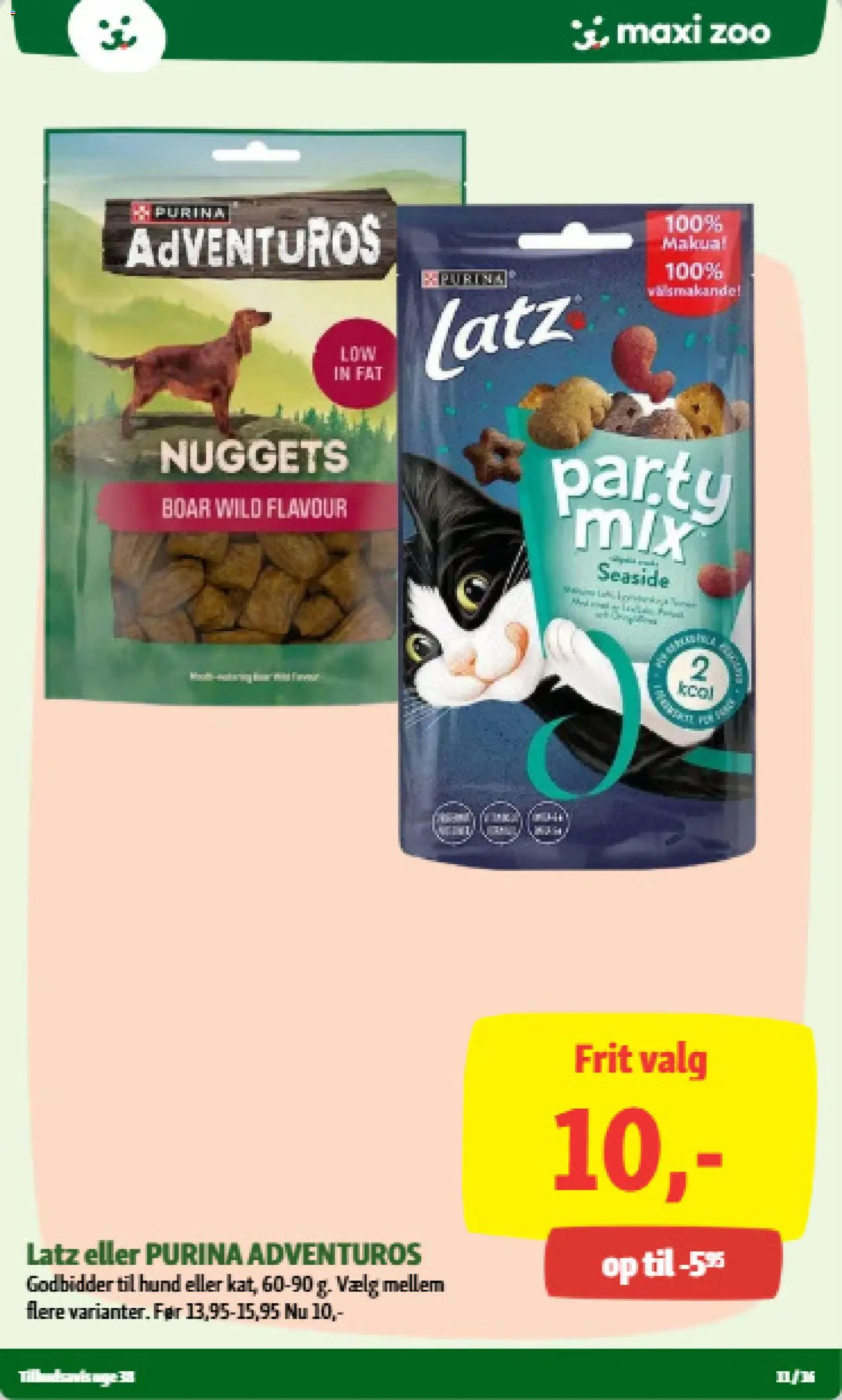 Maxi Zoo tilbudsavis – gyldig fra 14/09/2026 | Side: 11 | Produkter: Nuggets