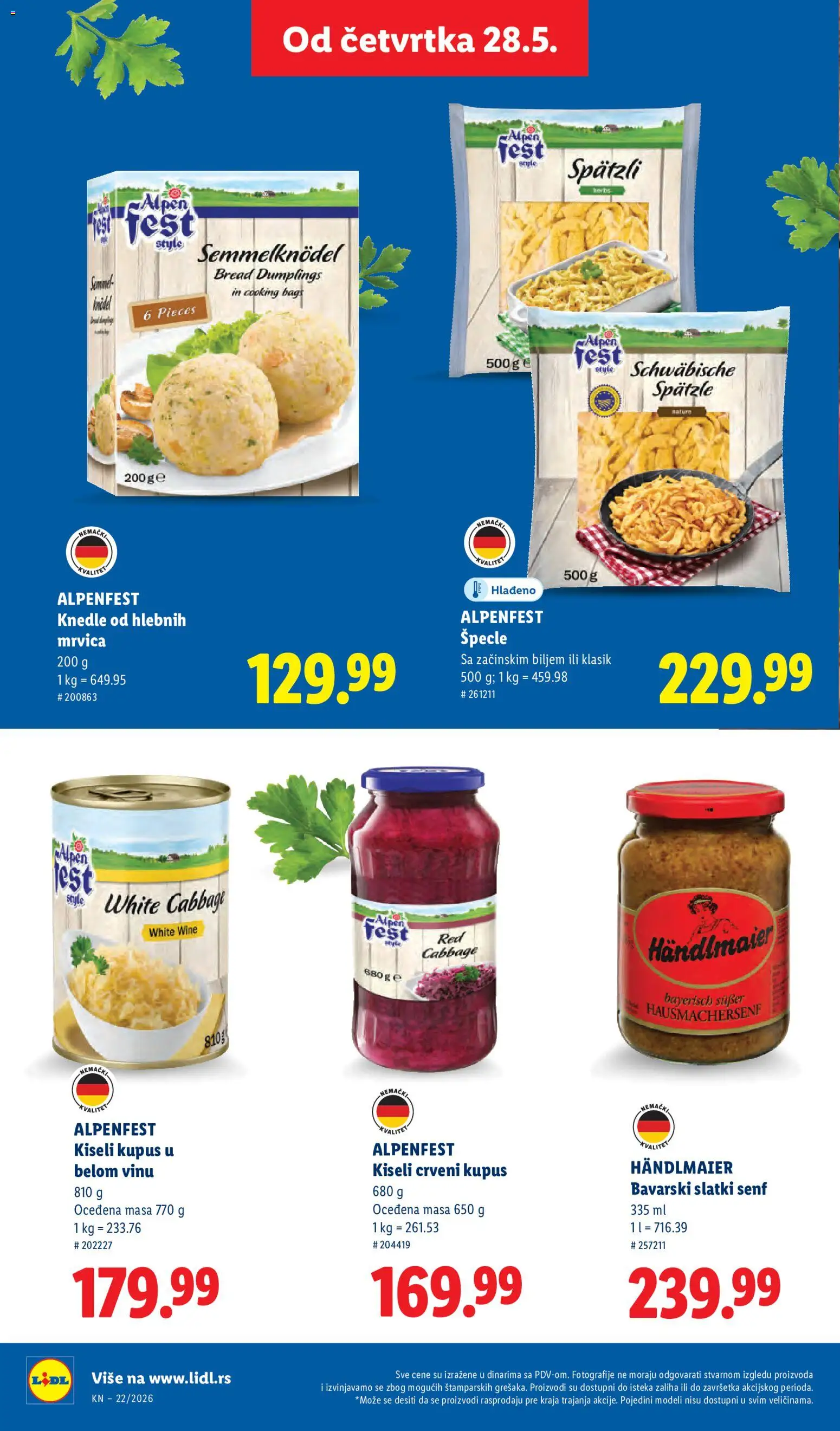 Lidl katalog - važi od 28.05.2026 | Strana: 52