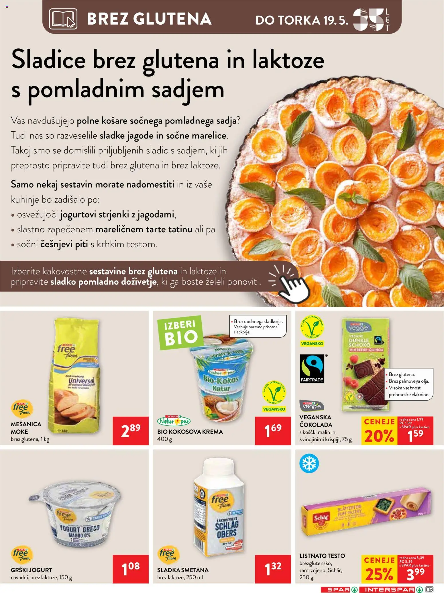 Novi Spar katalog ponudbe – veljaven od 13.05.2026 | Stran: 26 | Izdelki: Krema, Jogurt, Cokolada, Smetana