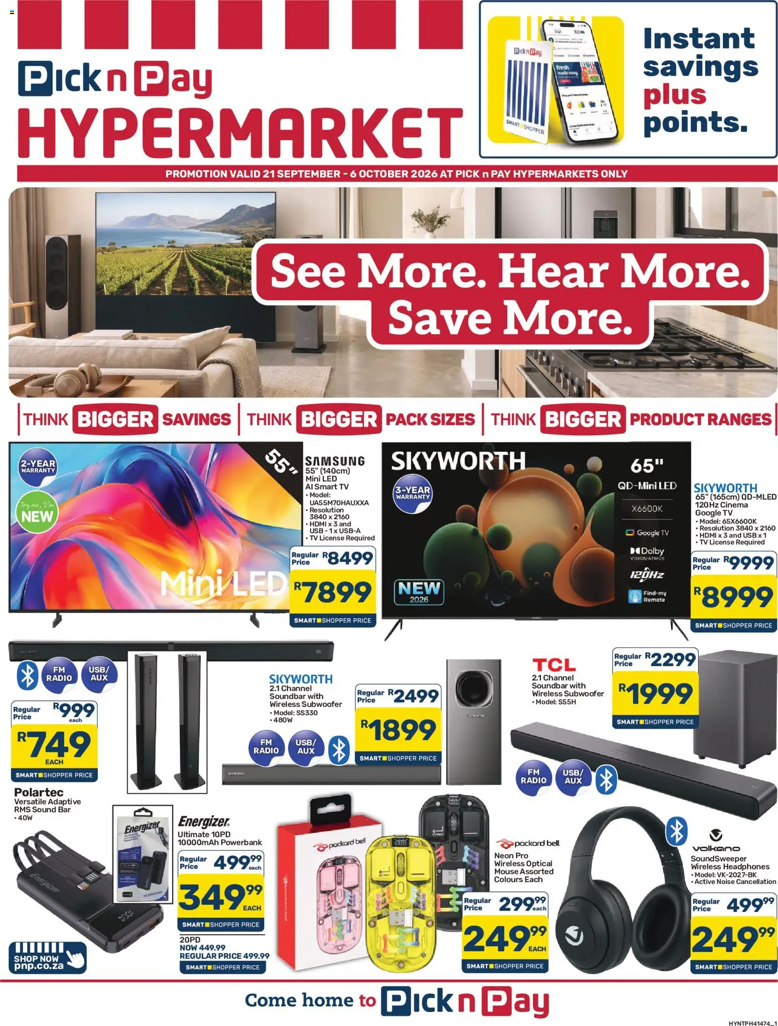 New Pick n Pay catalogue – valid from 21/09/2026 | Page: 1
