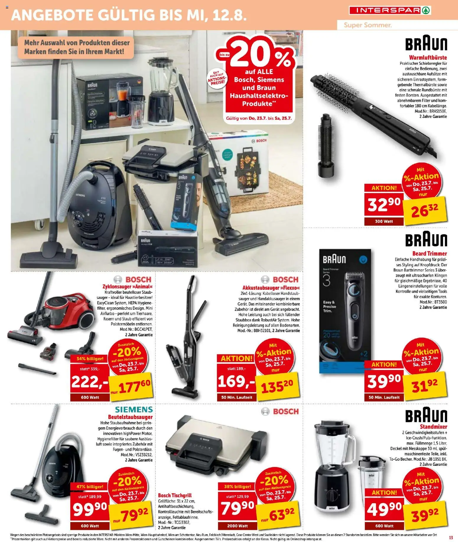 Interspar - Flugblatt gültig ab 23.07.2026 | Seite: 13