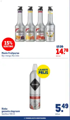 Makro folder - Voorbeeld van een folder van Makro, geldig van 29-07-2026 | Pagina: 36 | Producten: Elektromos húsdaráló, Fles, Slagroom, Fruit