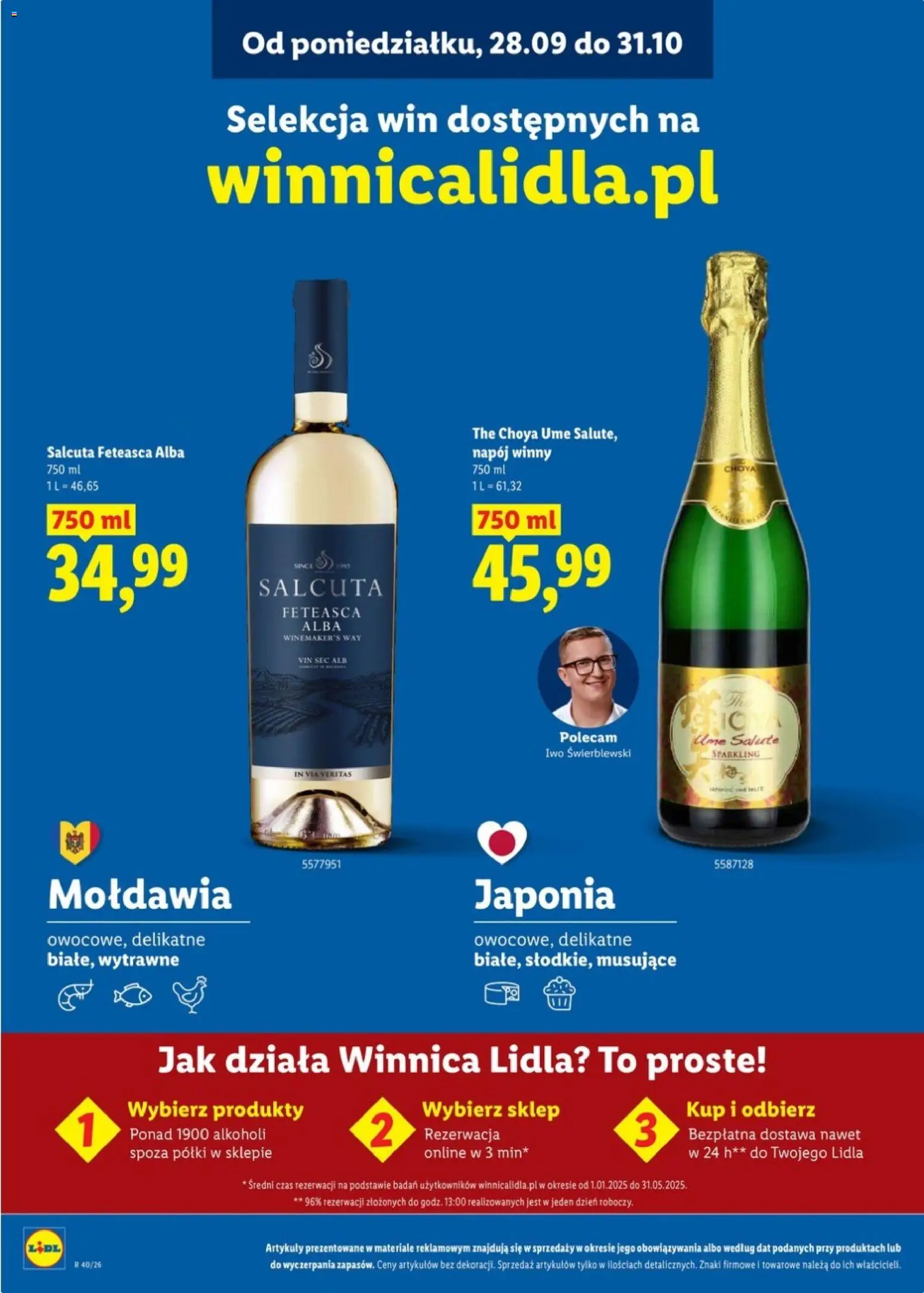Lidl Katalog karta win od 28.09.2026 | Strona: 21