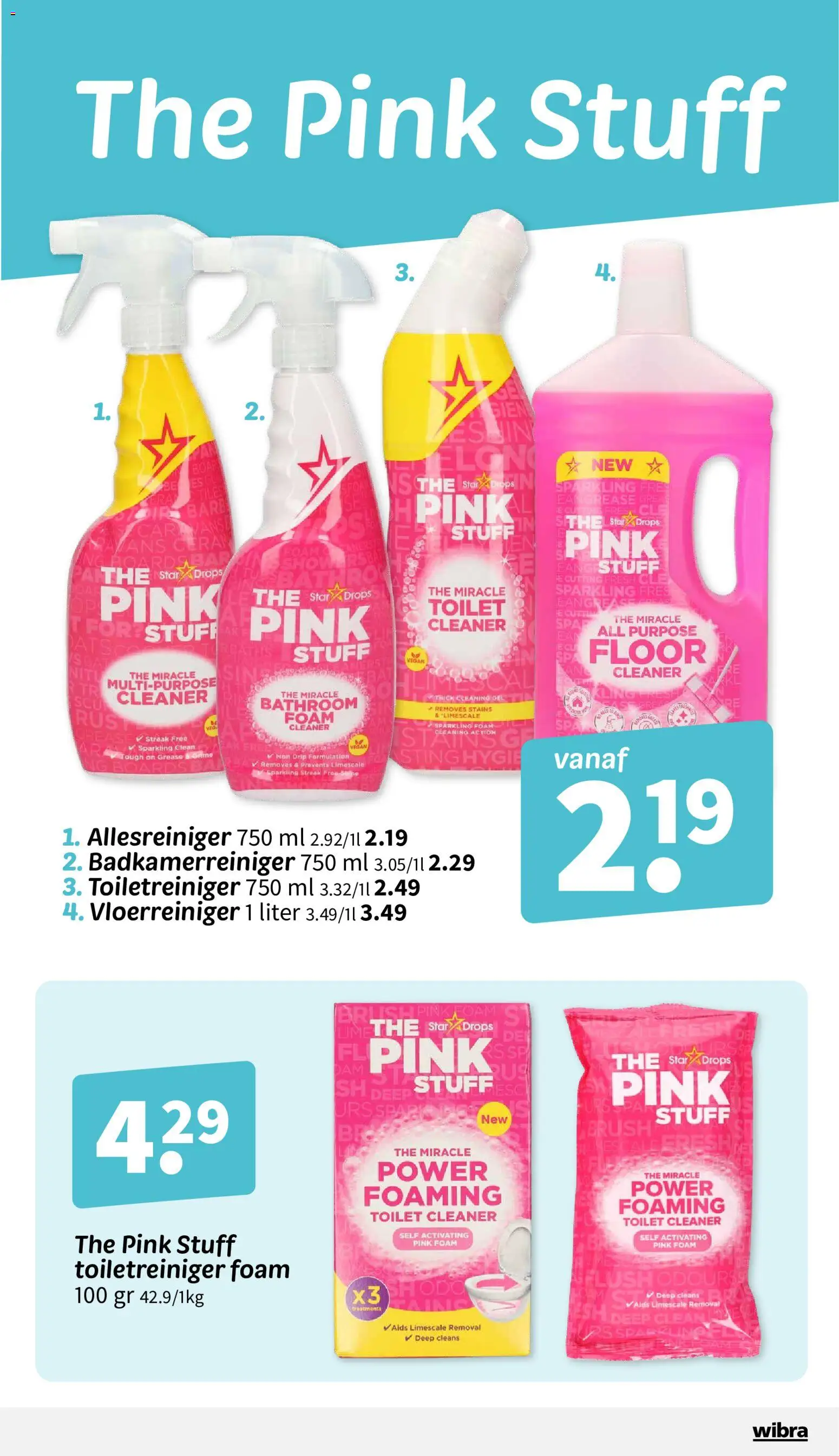 {H1} | Pagina: 15 | Producten: Allesreiniger, Toilet, Gel