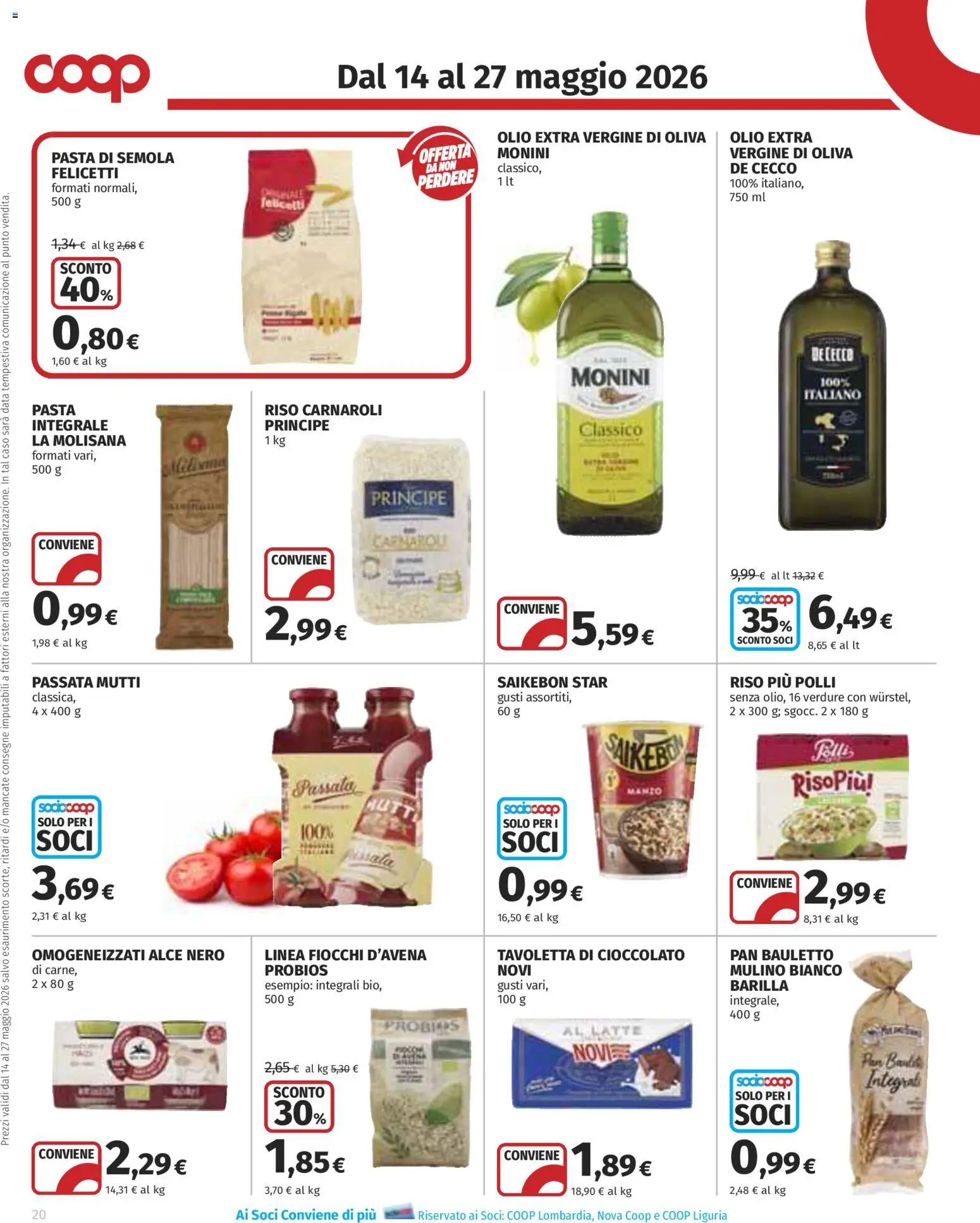 Volantino COOP del 14.05.2026 | Pagina: 20