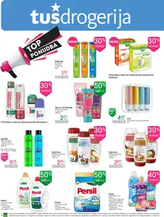 Tuš katalog akcije – veljaven od 03.06.2026 | Stran: 10 | Izdelki: Gel za prhanje, Prehranska dopolnila, Mehčalec, Sampon