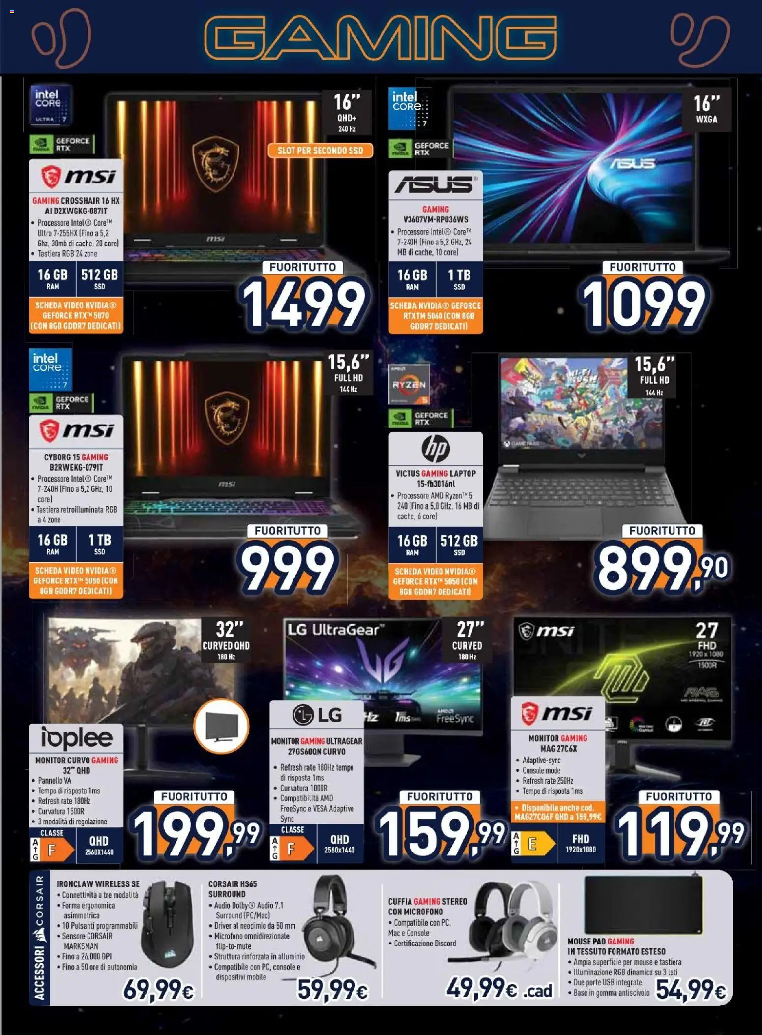 Volantino Unieuro del 10/08/2026 | Pagina: 14 | Prodotti: Mobile, Video, Microfono, Illuminazione