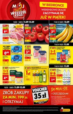 Pogląd oferty "Biedronka gazetka - Tani weekend" - ważna od 11.09.2026
