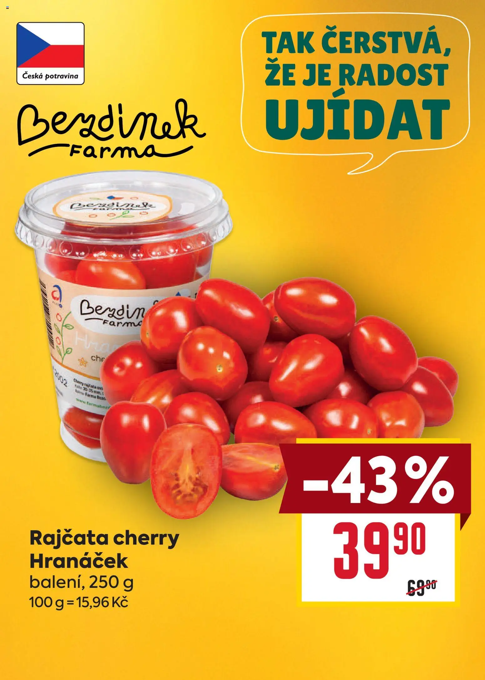 Billa Velký leták od 15.07.2026 | Strana: 6 | Produkty: Rajčata, Cherry rajčata