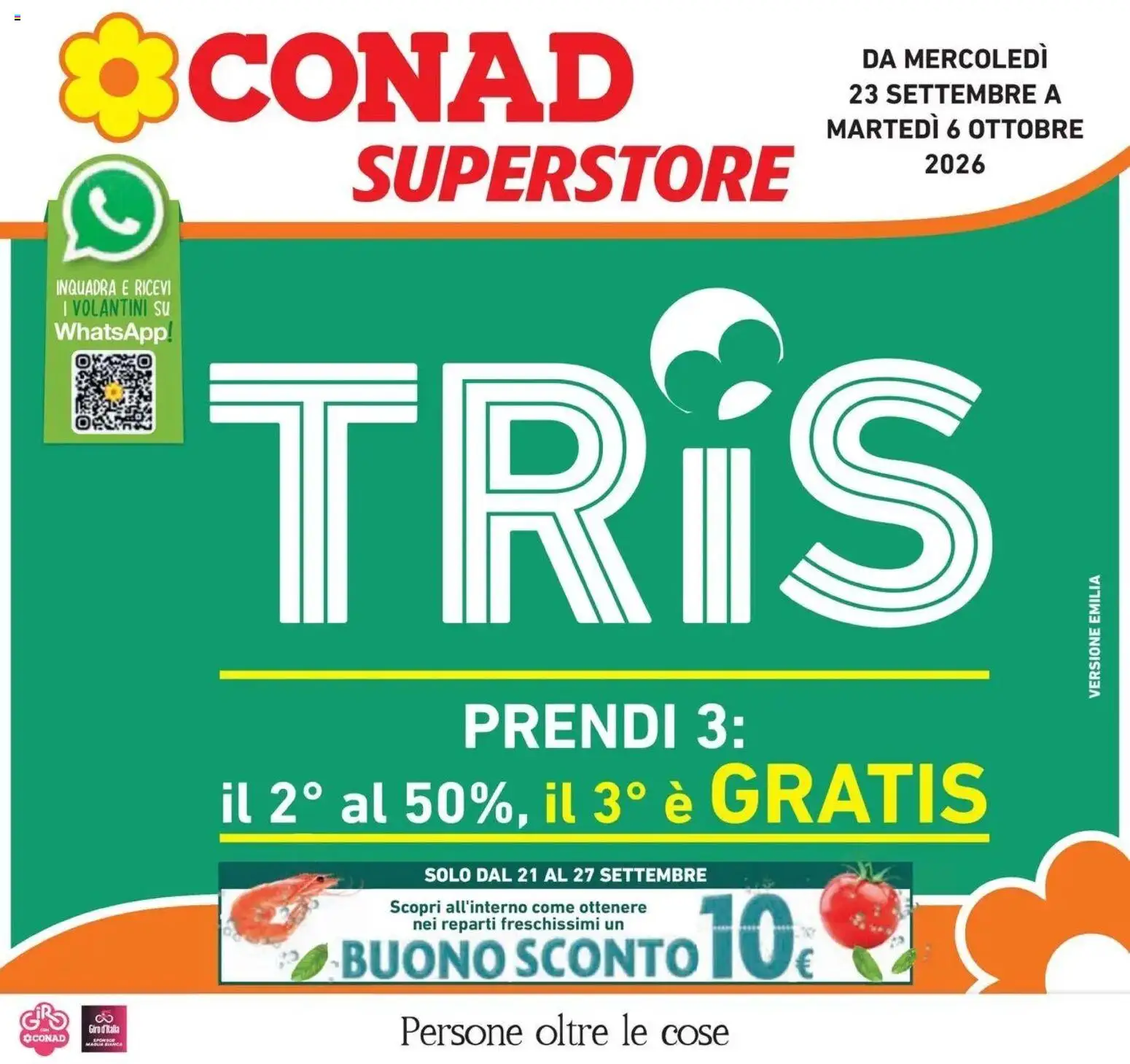 Anteprima volantino Conad dal 23/09/2026 prossima settimana | Pagina: 1