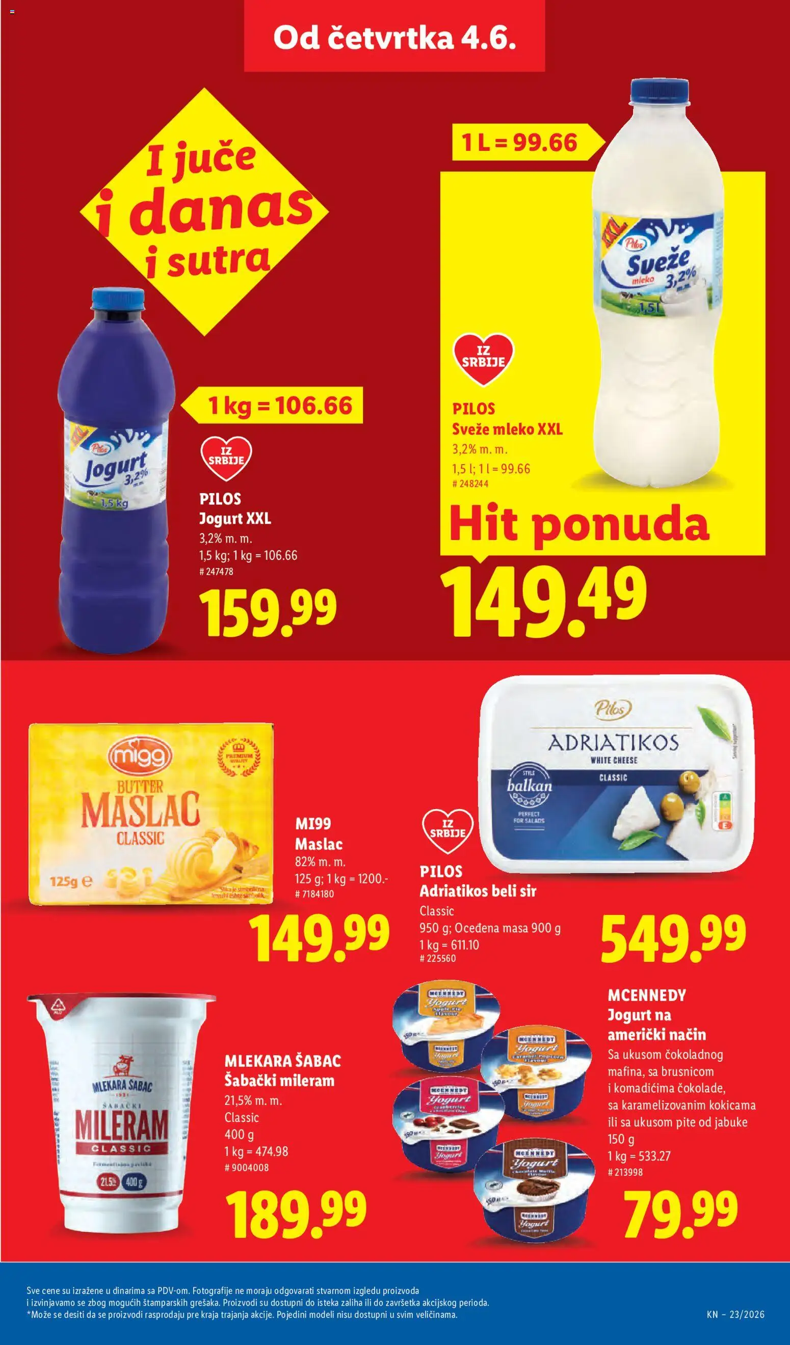 Lidl katalog - važi od 04.06.2026 | Strana: 23