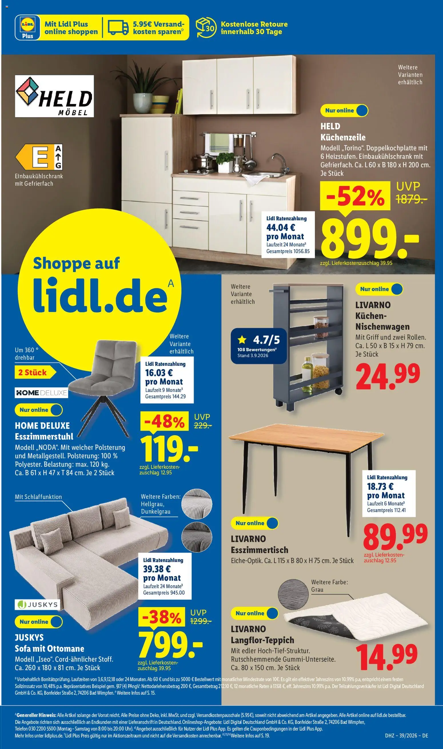Lidl Německo leták od 21.09.2026 | Strana: 5