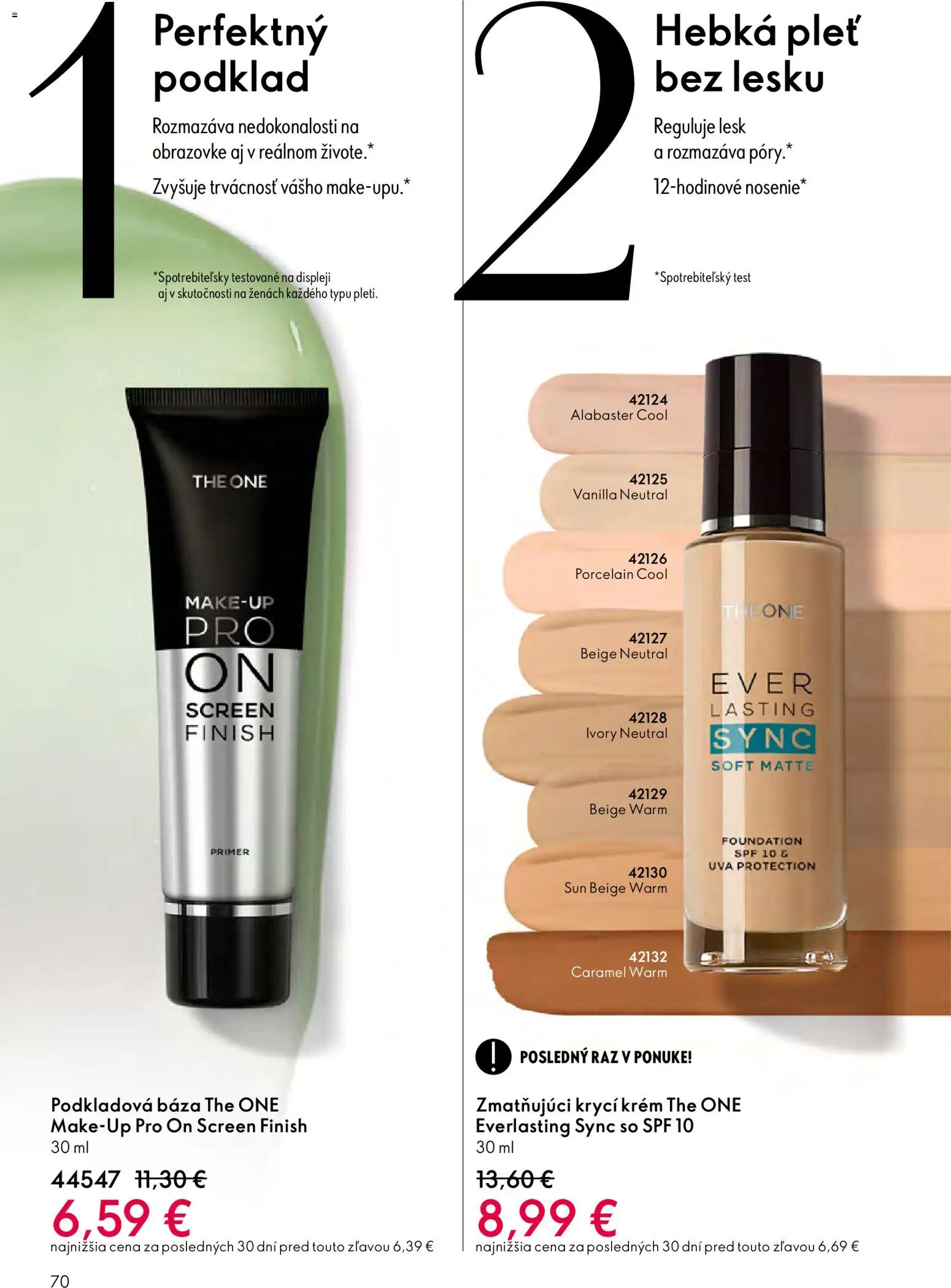 Nové Oriflame akcie – leták je platný od 27.05.2026 | Strana: 70 | Produkty: Krém