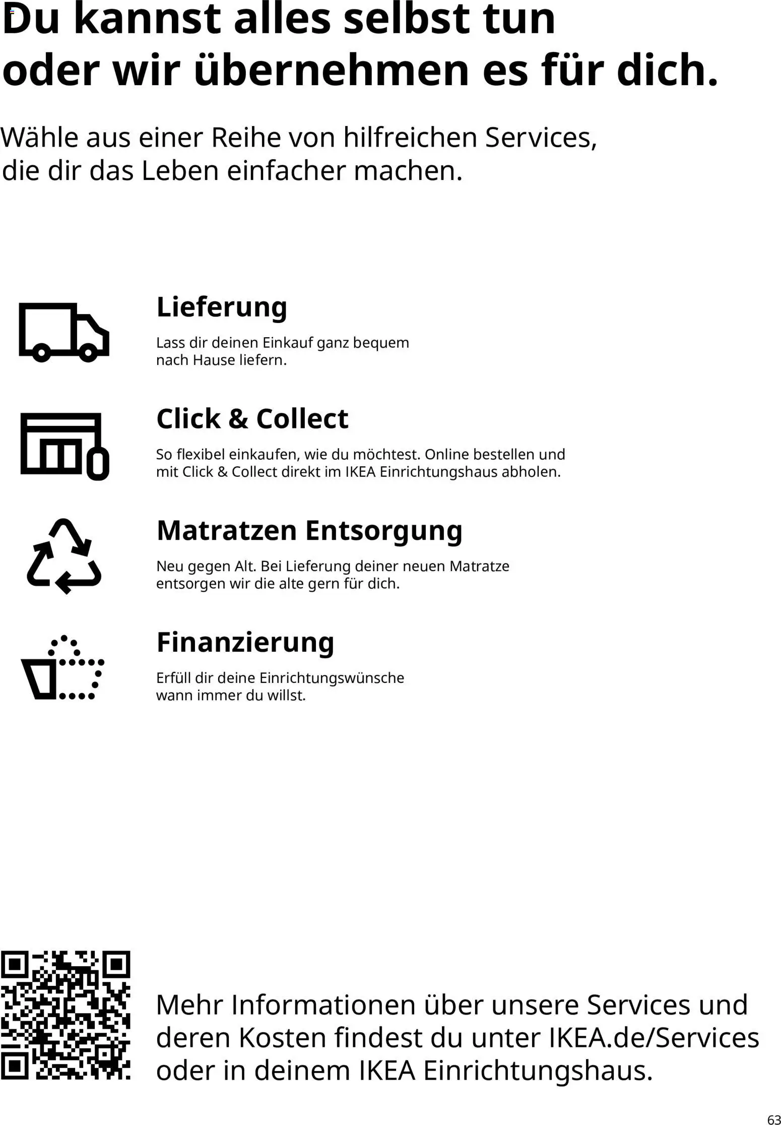 Ikea Prospekt Schlafkomfort – gültig ab 16.09.2026 | Seite: 63 | Produkte: Matratze