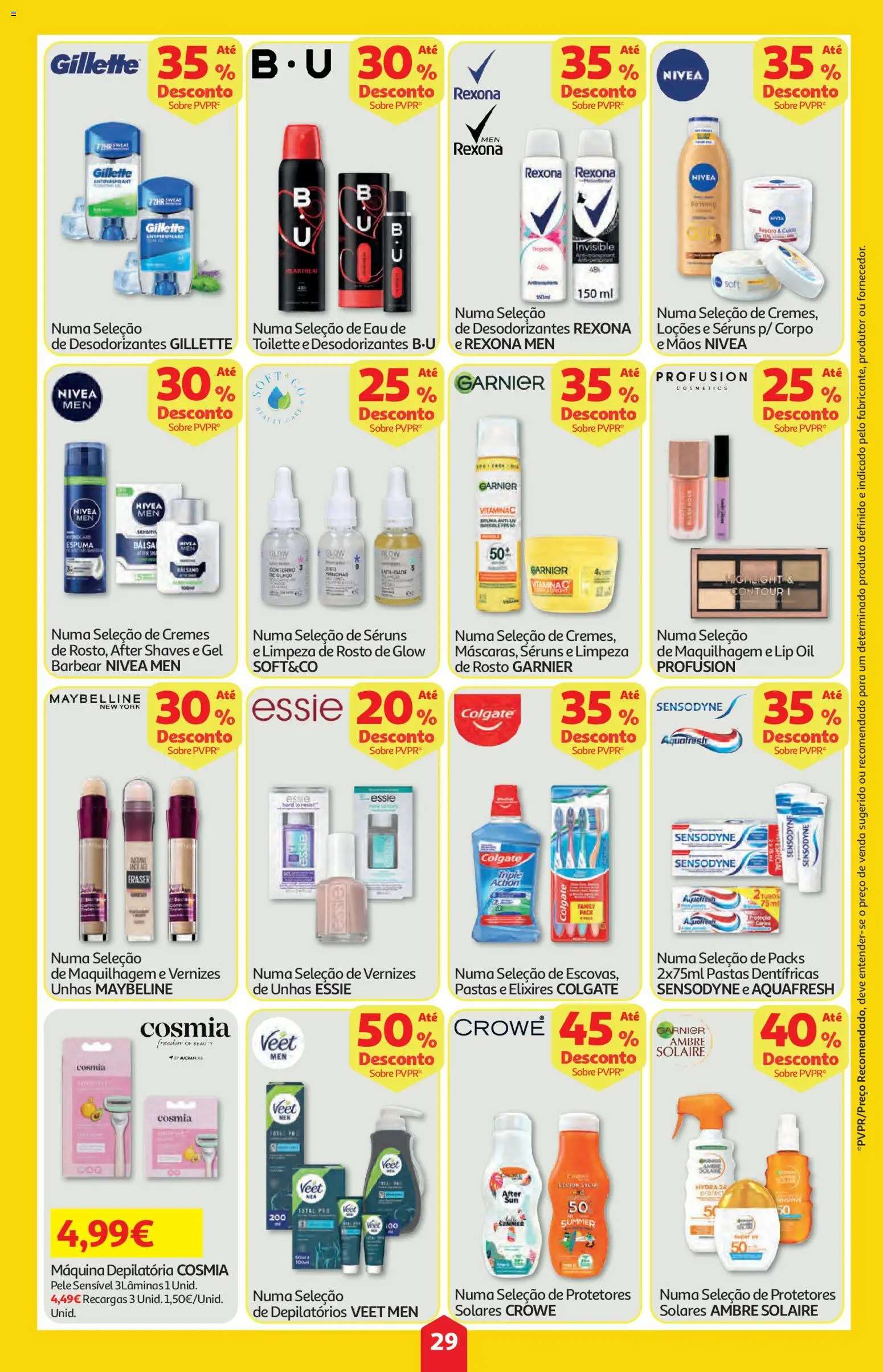 Auchan folheto │ válido de 25/06/2026 | Página: 29 | Produtos: Blush, Maquilhagem