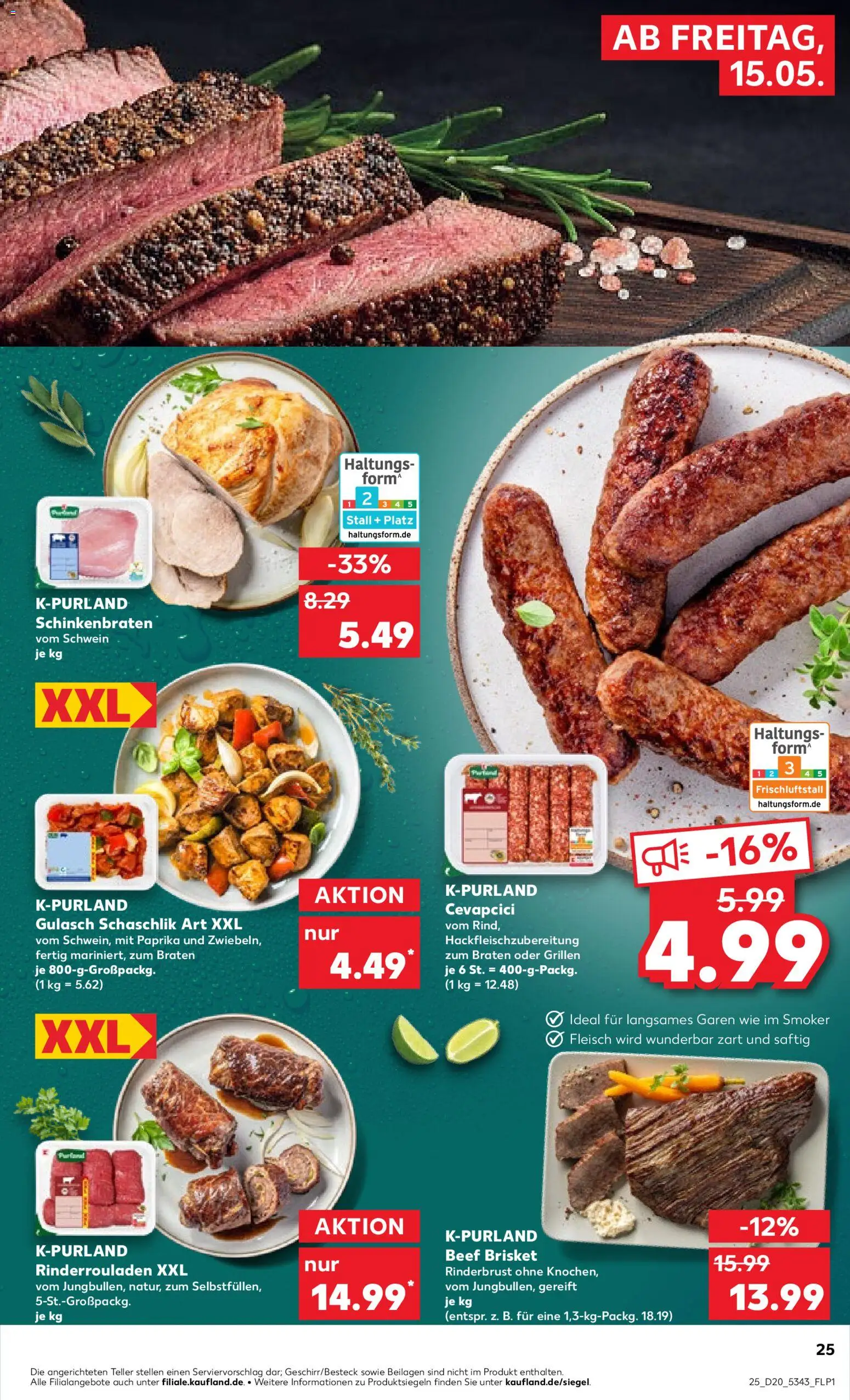 Kaufland Německo leták od 15.05.2026 | Strana: 25