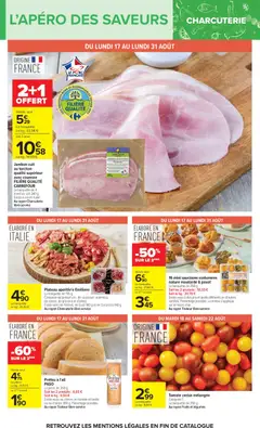 Carrefour - Prévisualisation de Tomate cerise mélangée, La barquette de 350 g. valide à partir de 17/08/2026 | Page: 18