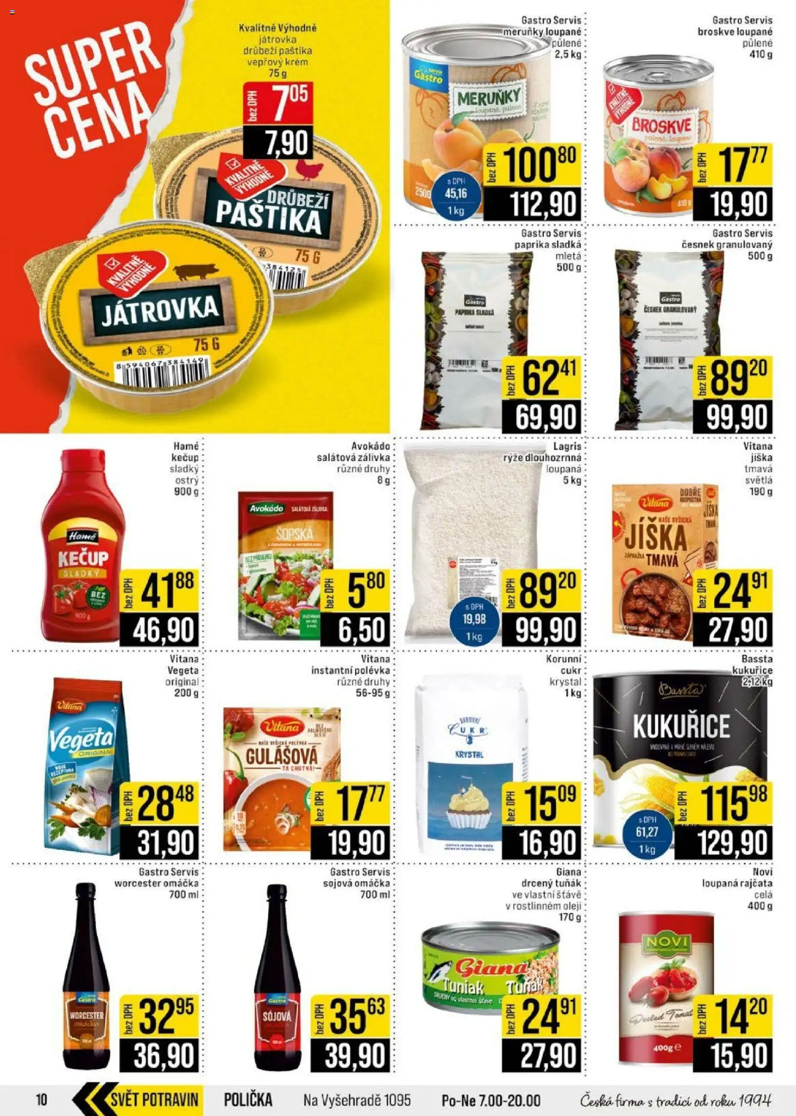 Jip leták - Cash & Carry od 22.07.2026 | Strana: 10 | Produkty: Jíška, Sójová omáčka, Česnek, Meruňky
