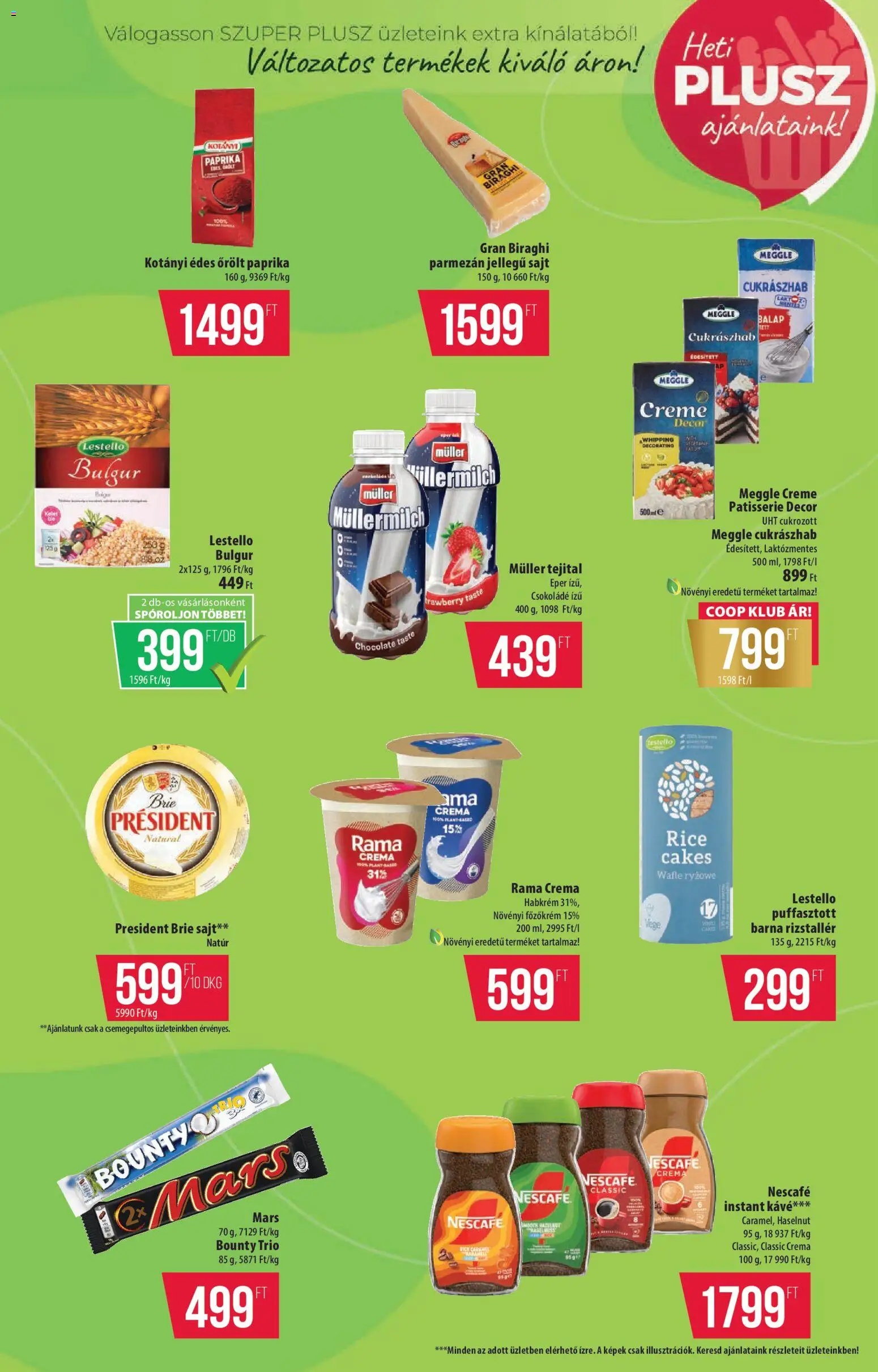 COOP akciós ujság - amely érvényes a következő dátumtól: 11.06.2026 | Oldal: 8 | Termékek: Rama, Sajt, Csokoládé, Eper