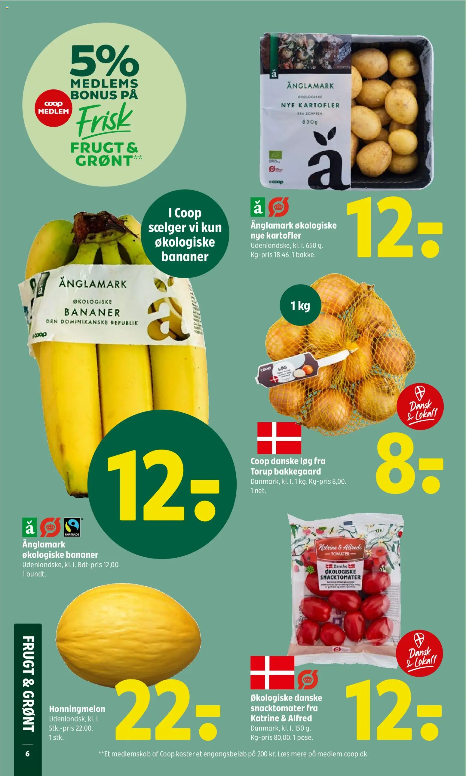 Coop 365 tilbudsavis – gyldig fra 28.05.2026 | Side: 7 | Produkter: Tomater, Bananer, Kartofler, Løg