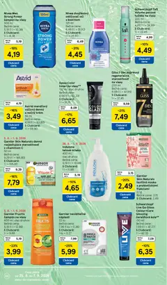 Tesco leták platný od 26.08.2026 | Strana: 44 | Produkty: Nivea, Mandľový olej, Toner, Indulona