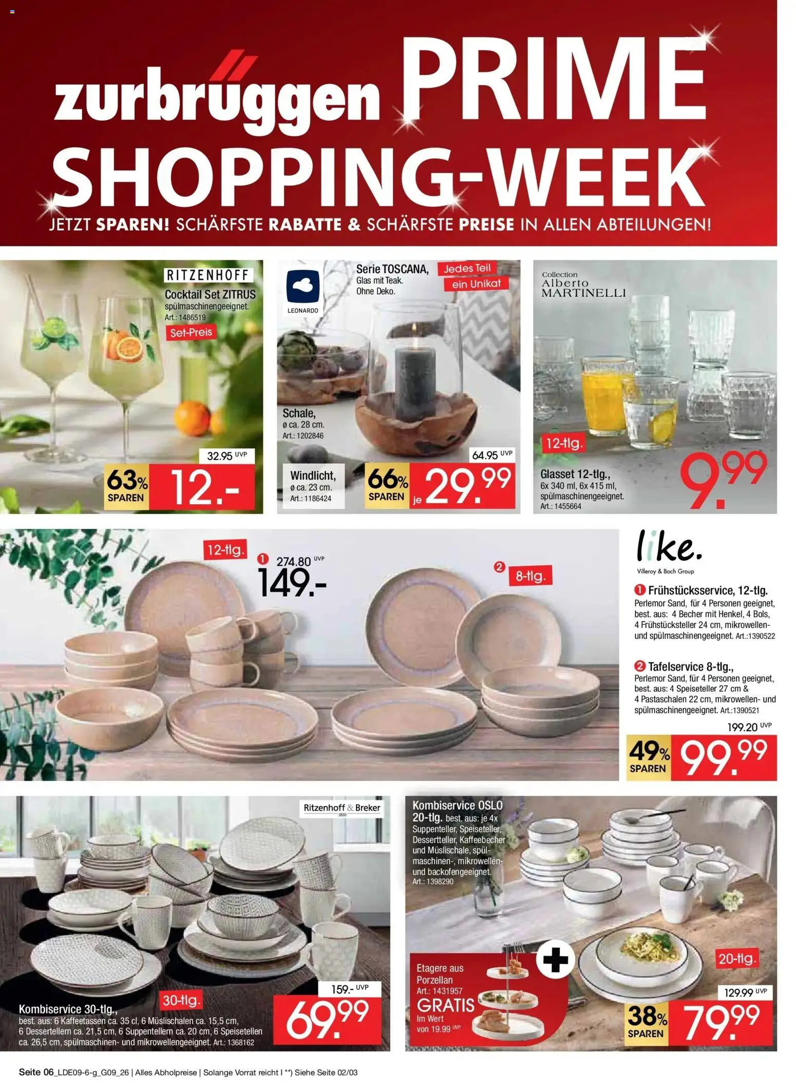 Zurbrüggen Prime Shopping week – gültig ab 12.09.2026 | Seite: 6