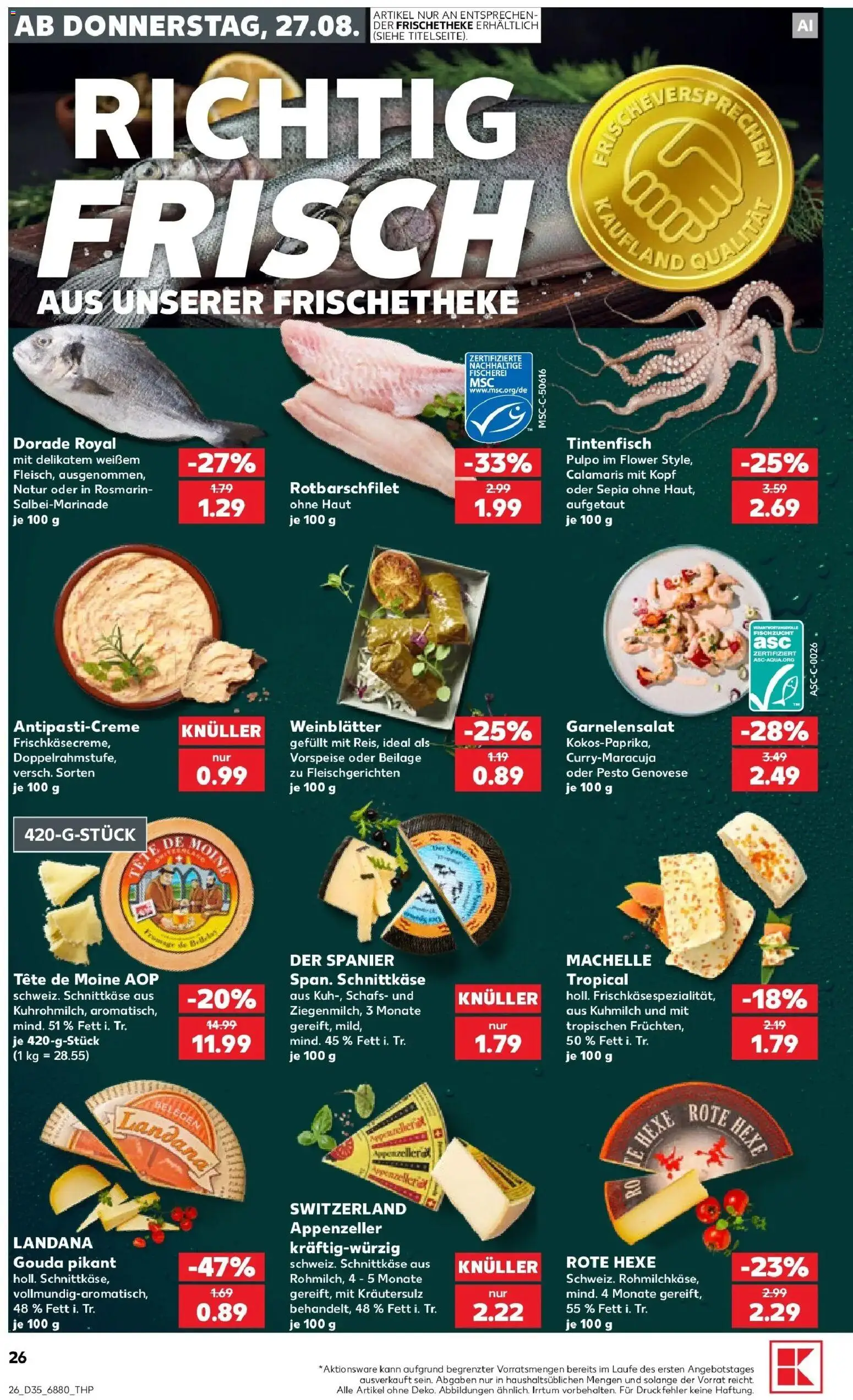 Prospekt Kaufland ab 24.08.2026 » Angebote Online zum Blättern | Seite: 37