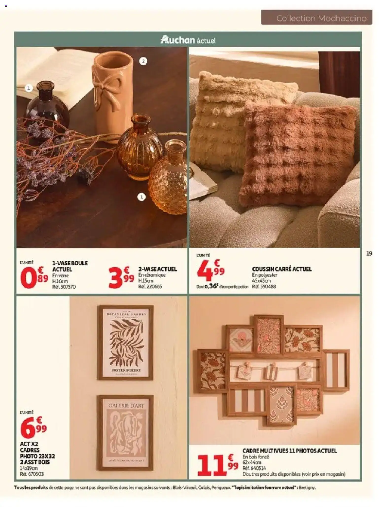{H1} | Page: 19 | Produits: Tapis, Vase, Cadre