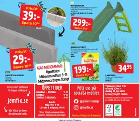 Jem & Fix - erbjudanden - Förhandsvisning av reklamblad från butik Jem & Fix aktuell från 07.06.2026 | Sida: 16 | Produkter: Lavendel, Galler, Papper