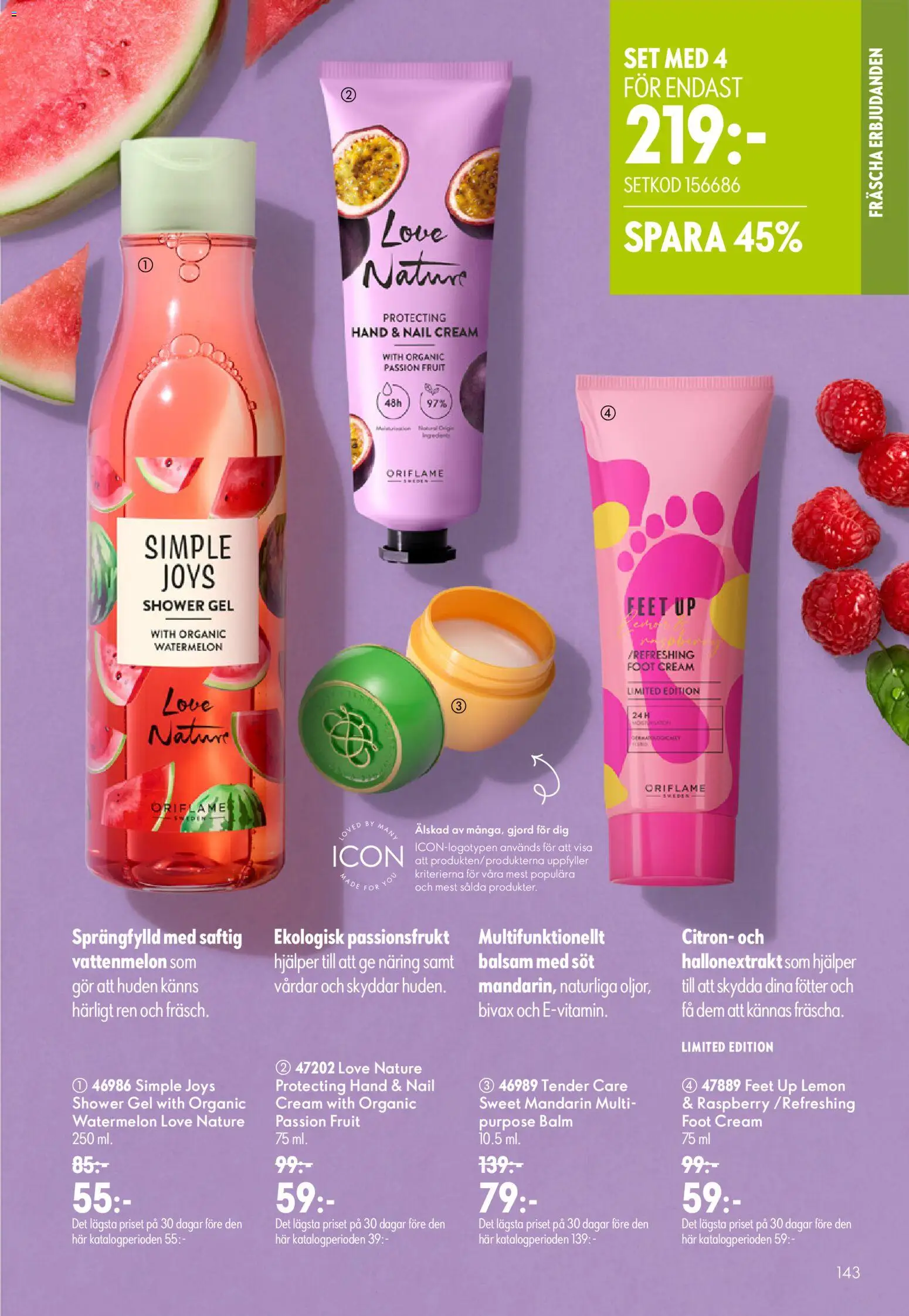 Oriflame reklamblad aktuell från 05/08/2026 | Sida: 143