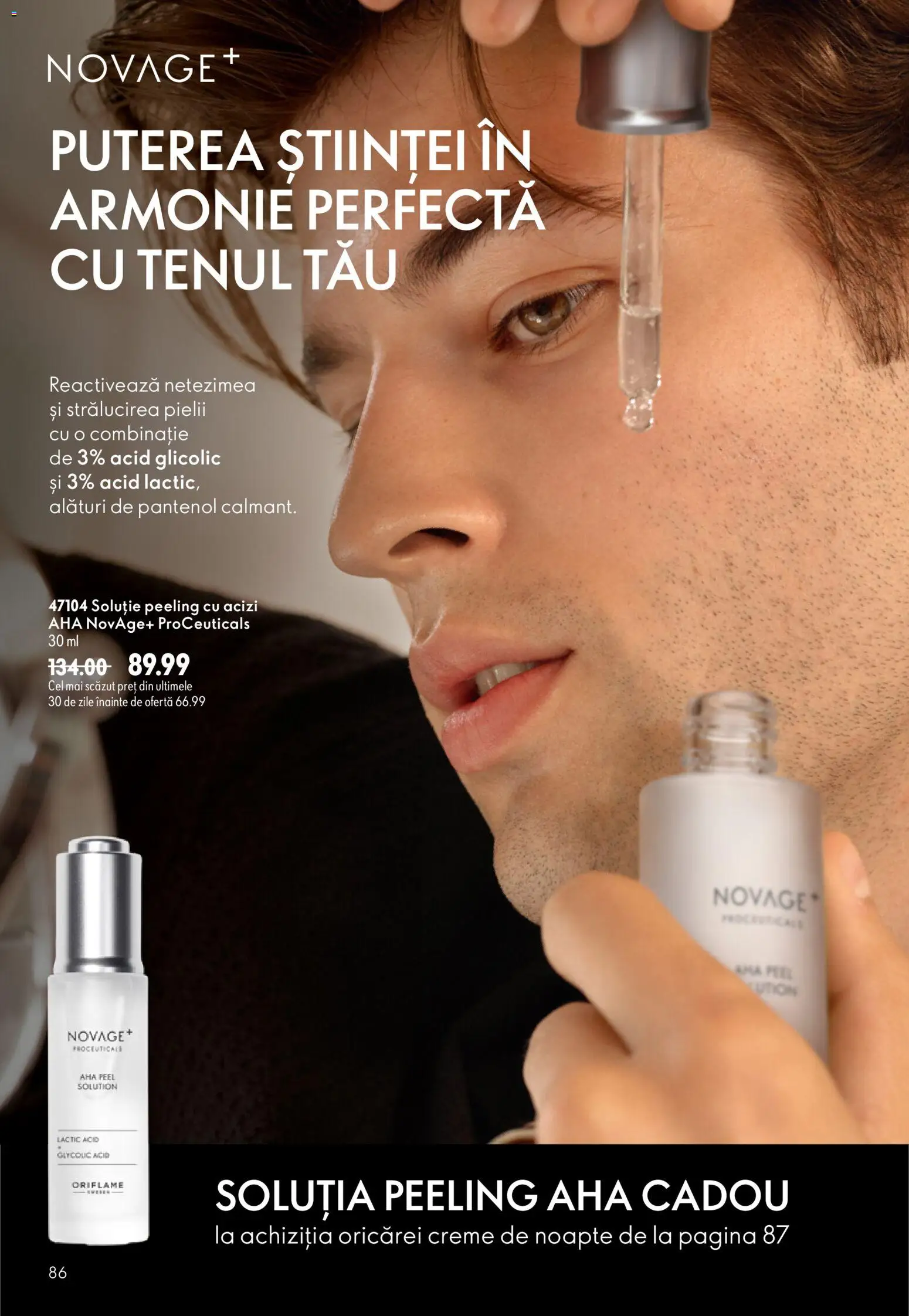 Noul catalog Oriflame – valabil de la 29.07.2026 | Pagină: 86 | Produse: Peeling
