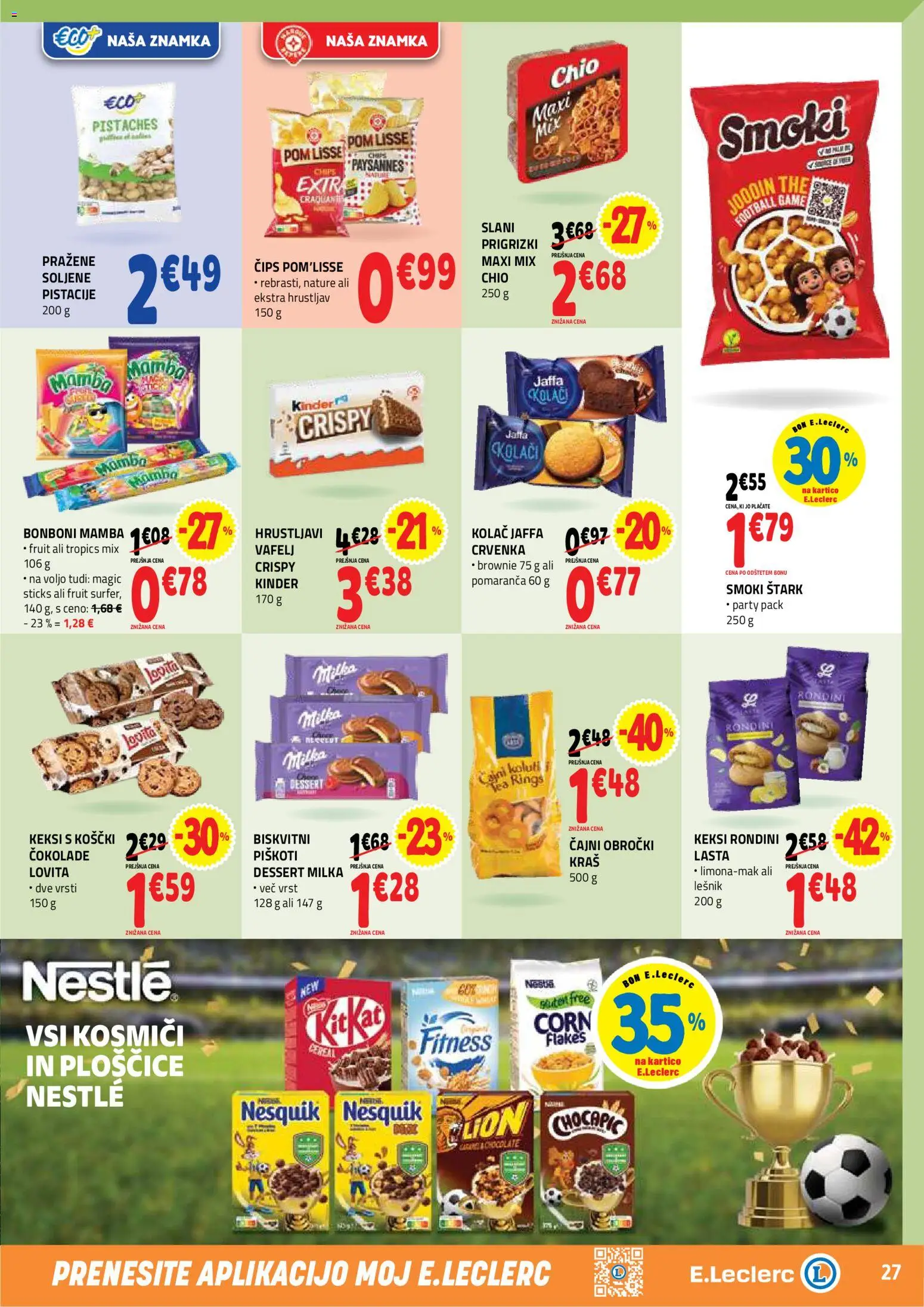 Novi E.leclerc katalog ponudbe – veljaven od 24.06.2026 | Stran: 27