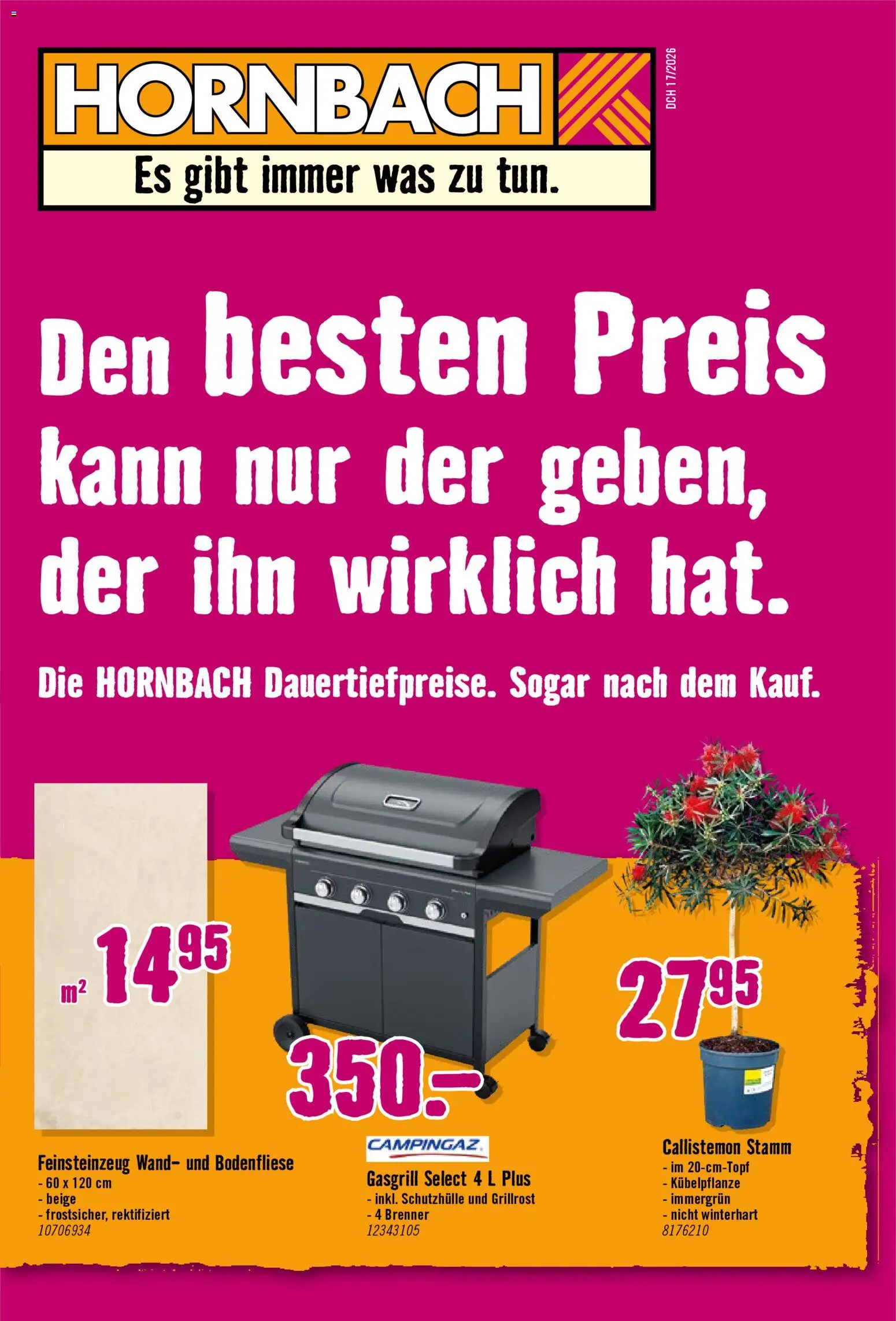Hornbach aktionen – gültig ab 28.04.2026 | Seite: 1