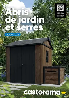 Castorama - Prévisualisation de Castorama Abri de jardin et serres valide à partir de 26/02/2026