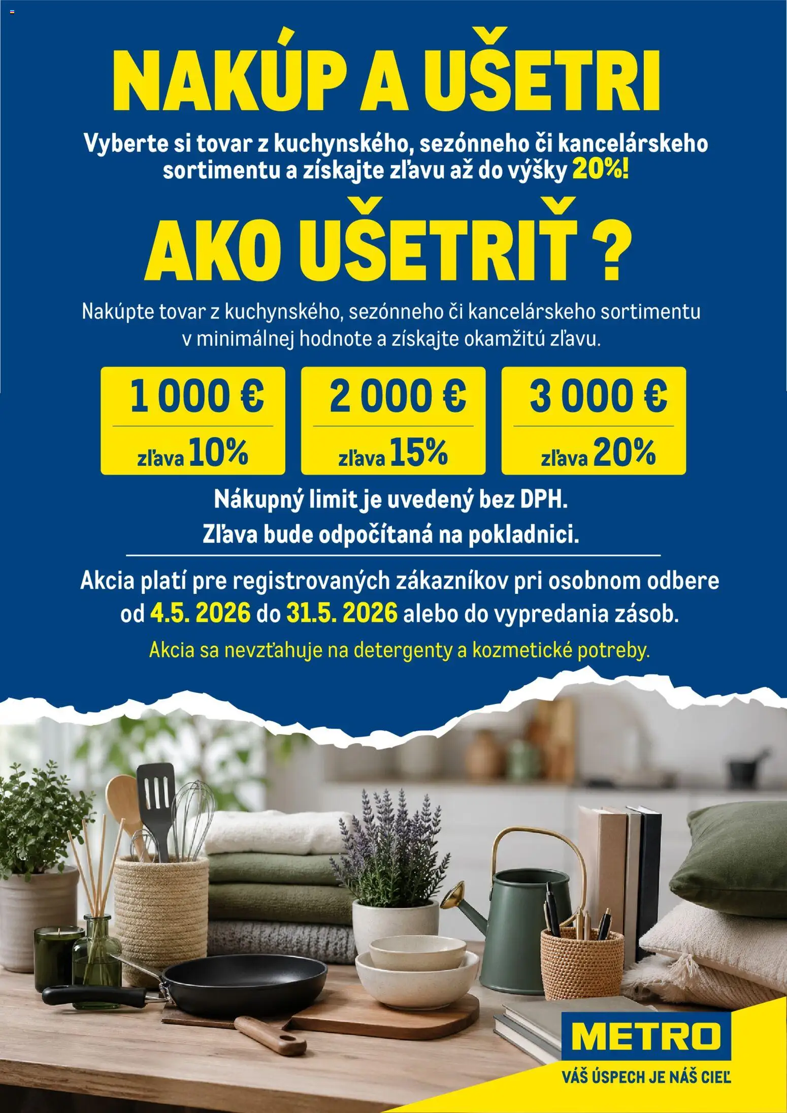 Nové Metro akcie – leták je platný od 04.05.2026 | Strana: 1