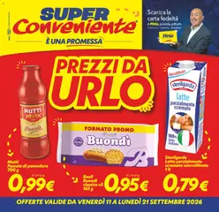 Anteprima del volantino SuperConveniente volantino valido a partire dal 11/09/2026