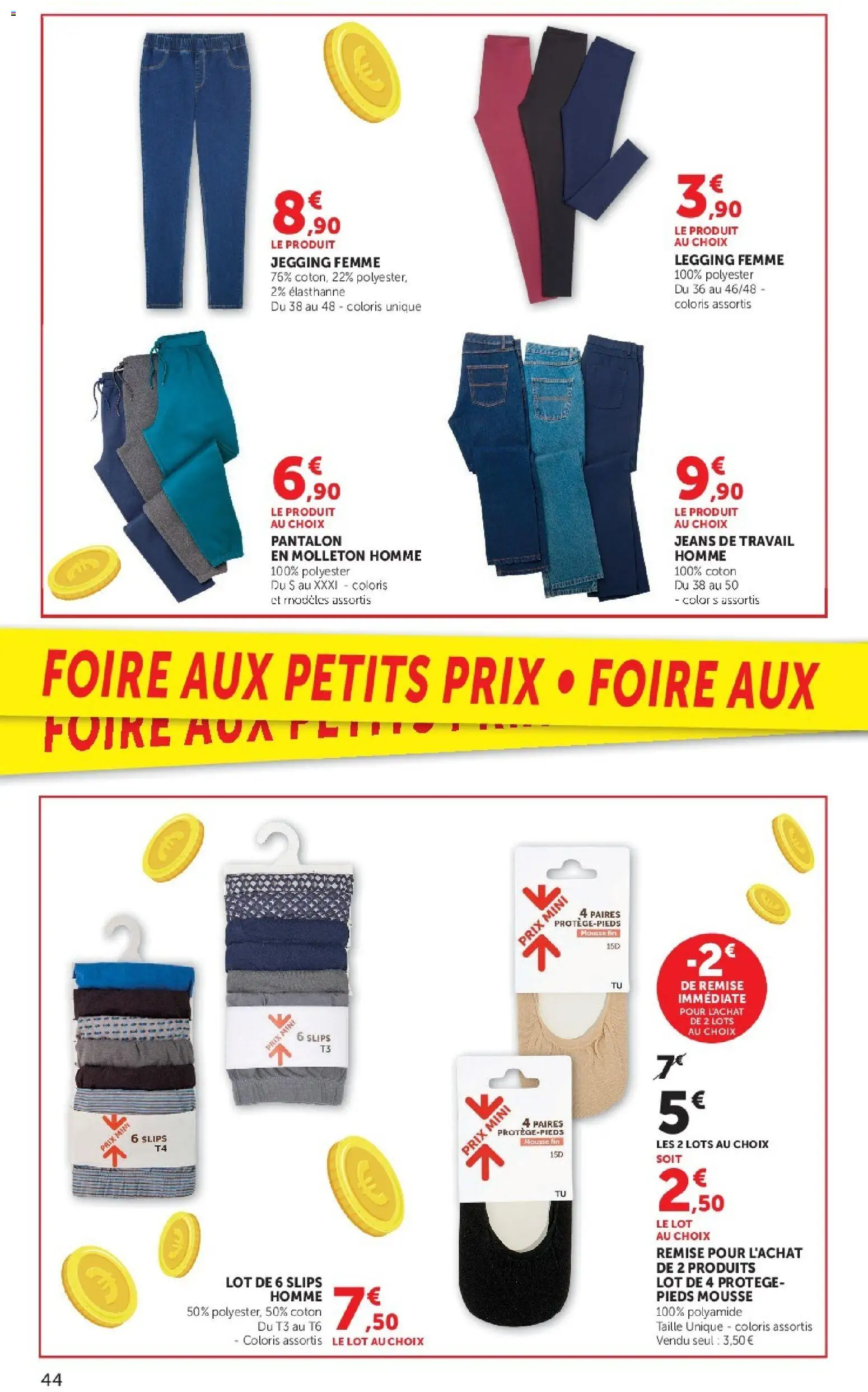 {H1} | Page: 44 | Produits: Jeans, Pantalon, Legging, Slips